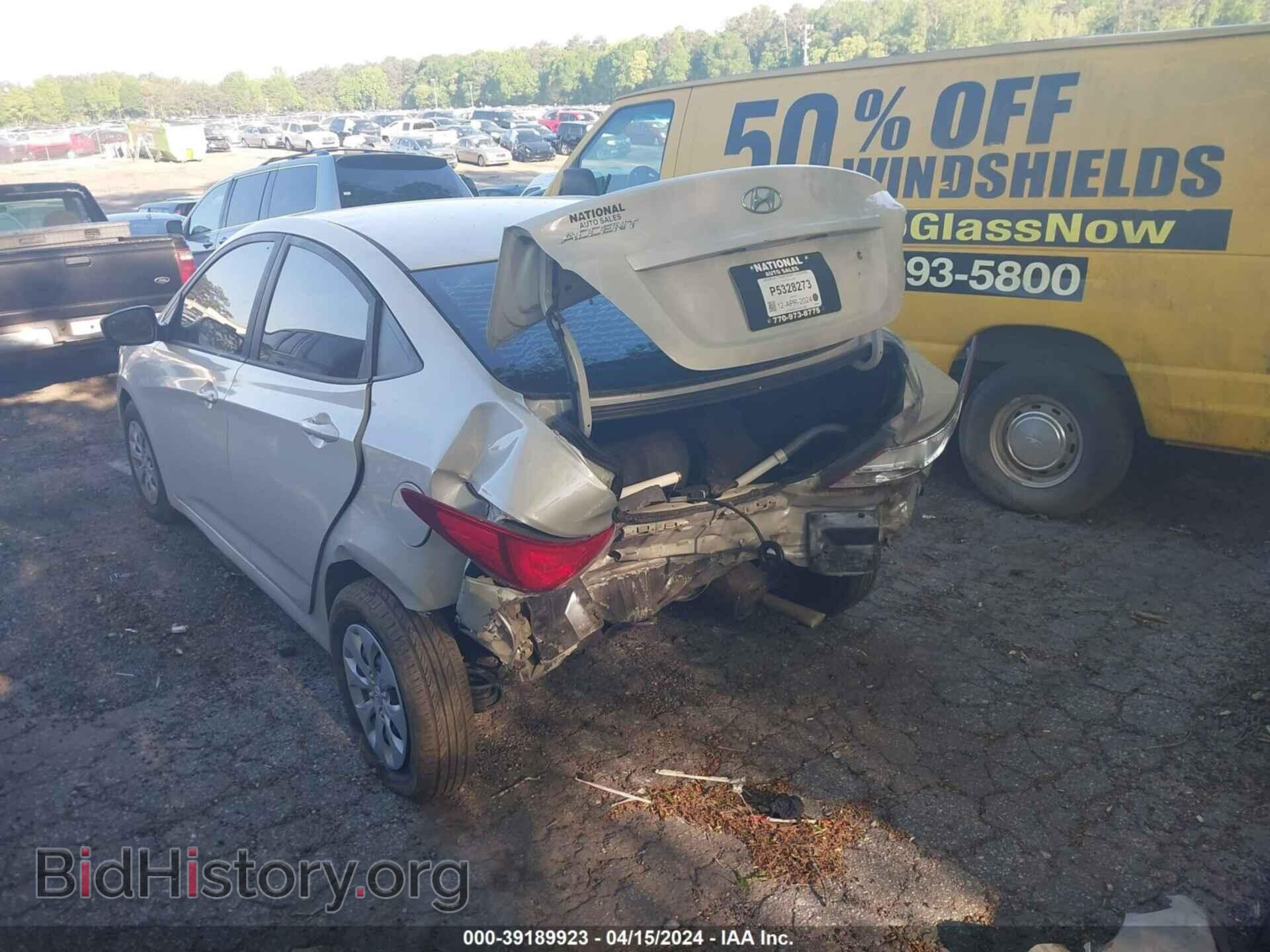 2017 HYUNDAI ACCENT - VIN: KMHCT4AE2HU190955 - Фото 3