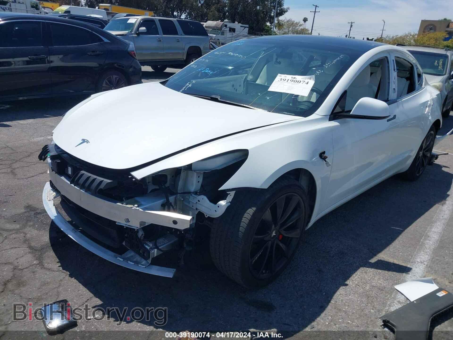 2020 TESLA MODEL 3 - VIN: 5YJ3E1EB2LF640571 - Фото 2