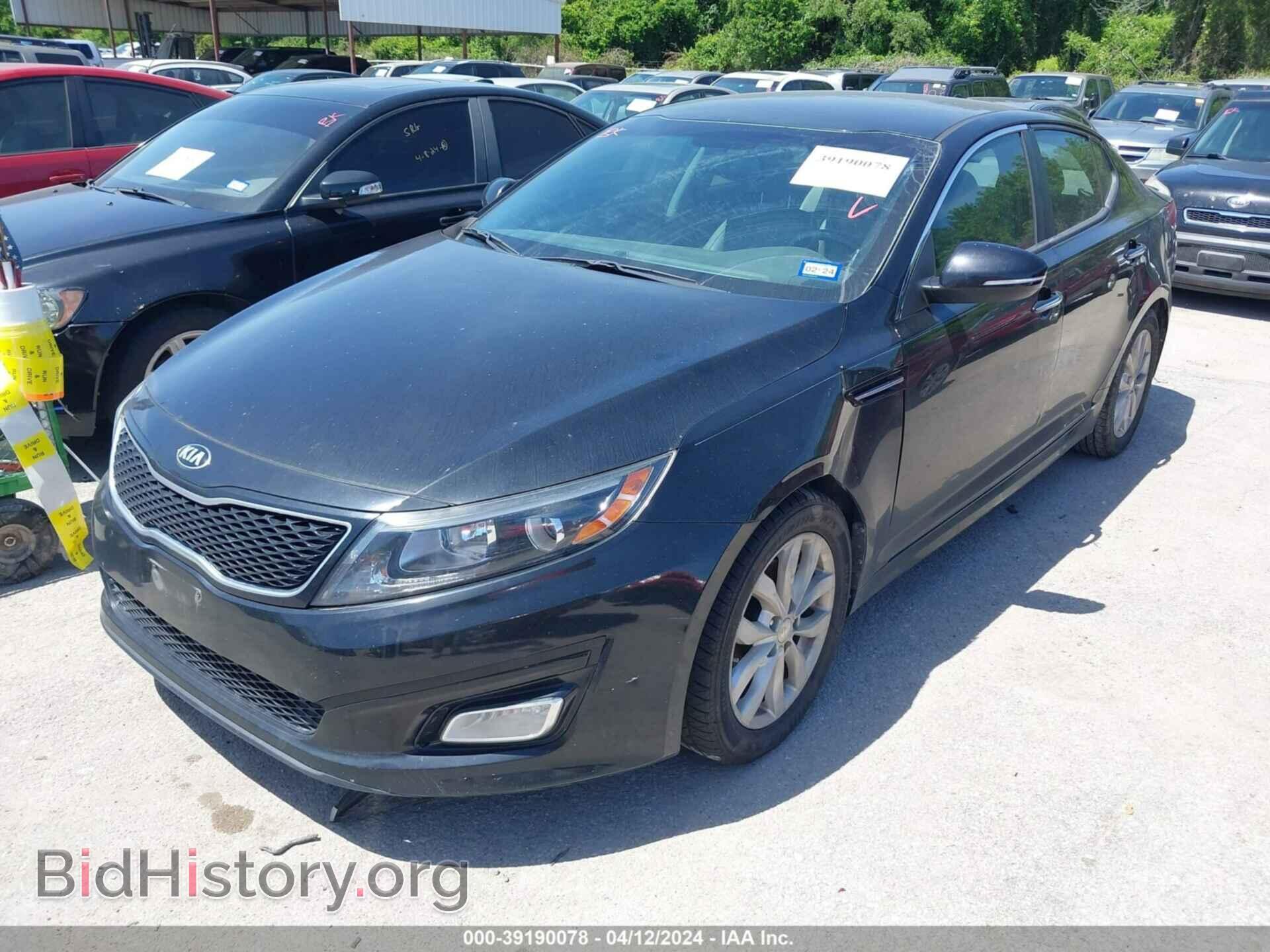 2015 KIA OPTIMA - VIN: 5XXGN4A77FG421420 - Фото 2