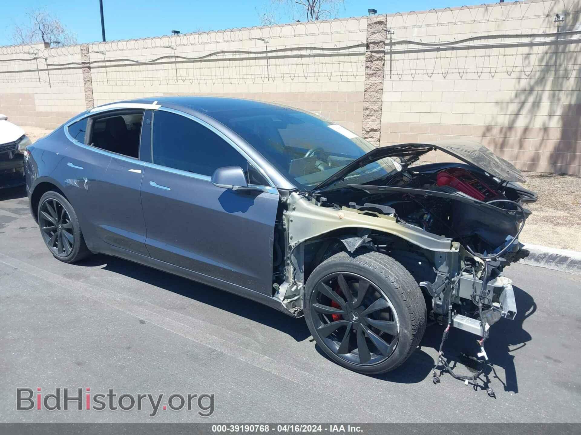 Фотография 5YJ3E1EA3KF401942 - TESLA MODEL 3 2019