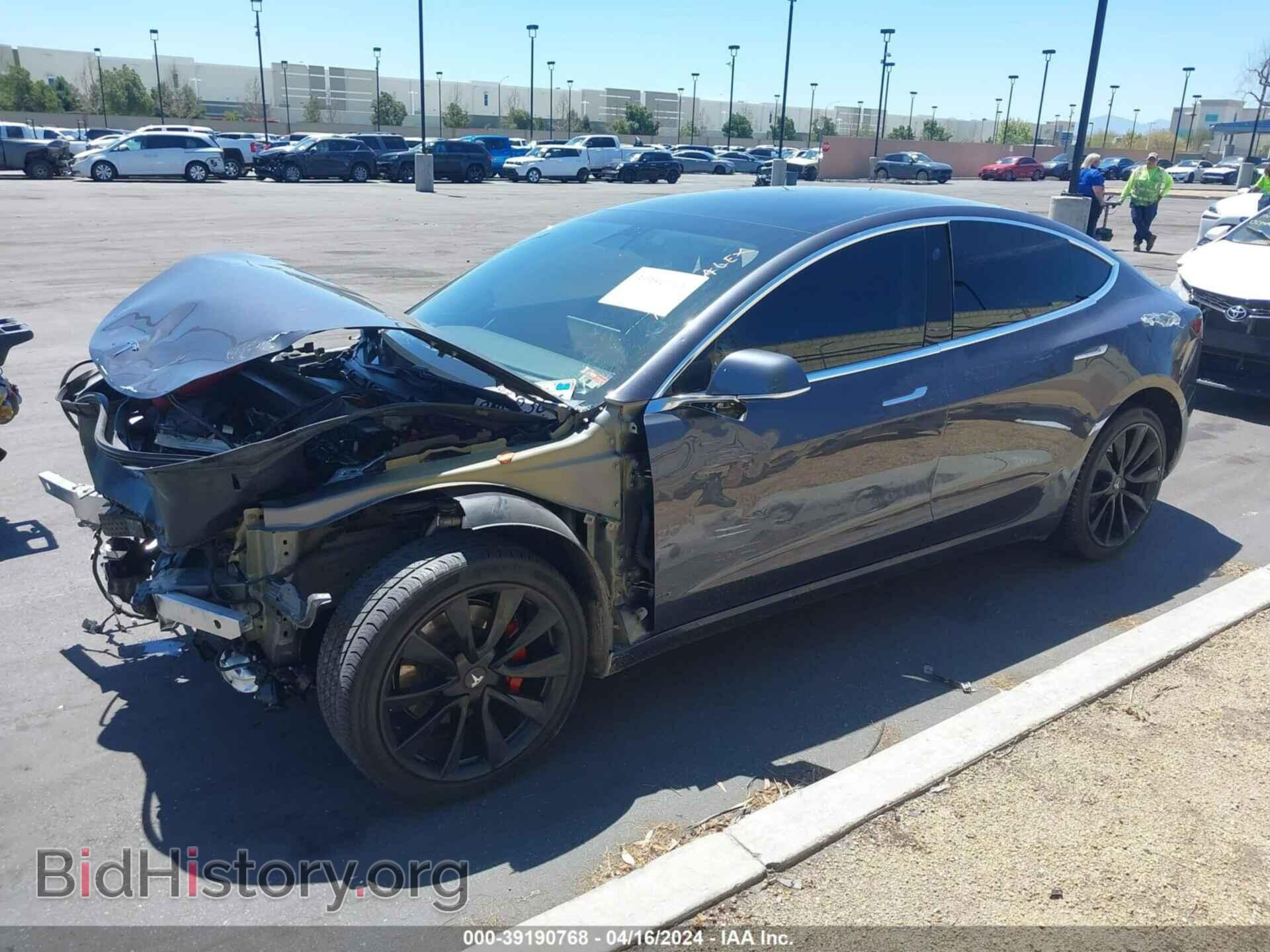 2019 TESLA MODEL 3 - VIN: 5YJ3E1EA3KF401942 - Фото 2