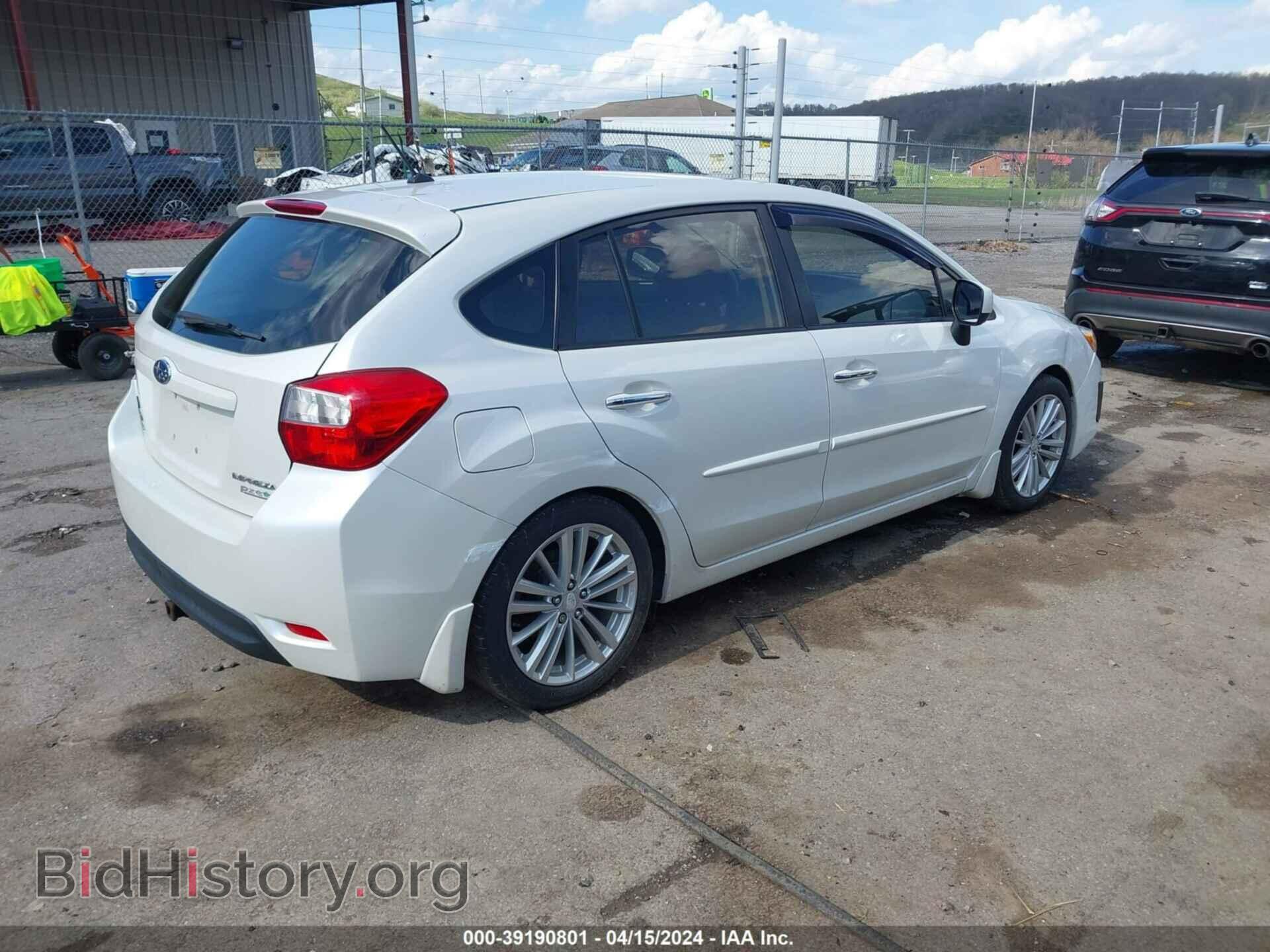 2014 SUBARU IMPREZA - VIN: JF1GPAH62E8229593 - Фото 4
