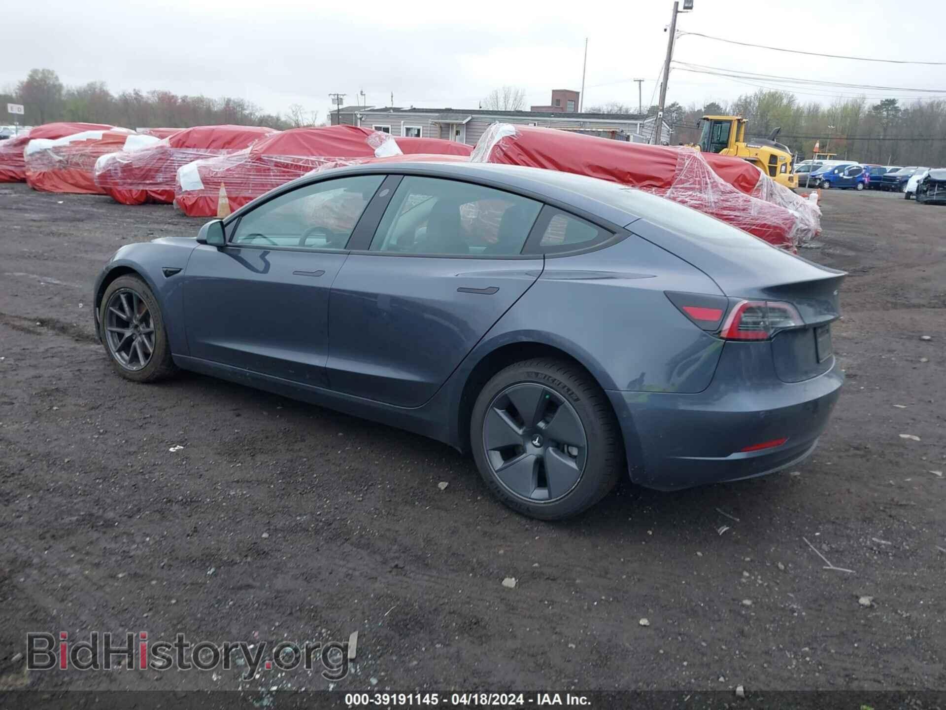 2022 TESLA MODEL 3 - VIN: 5YJ3E1EB3NF107681 - Фото 3