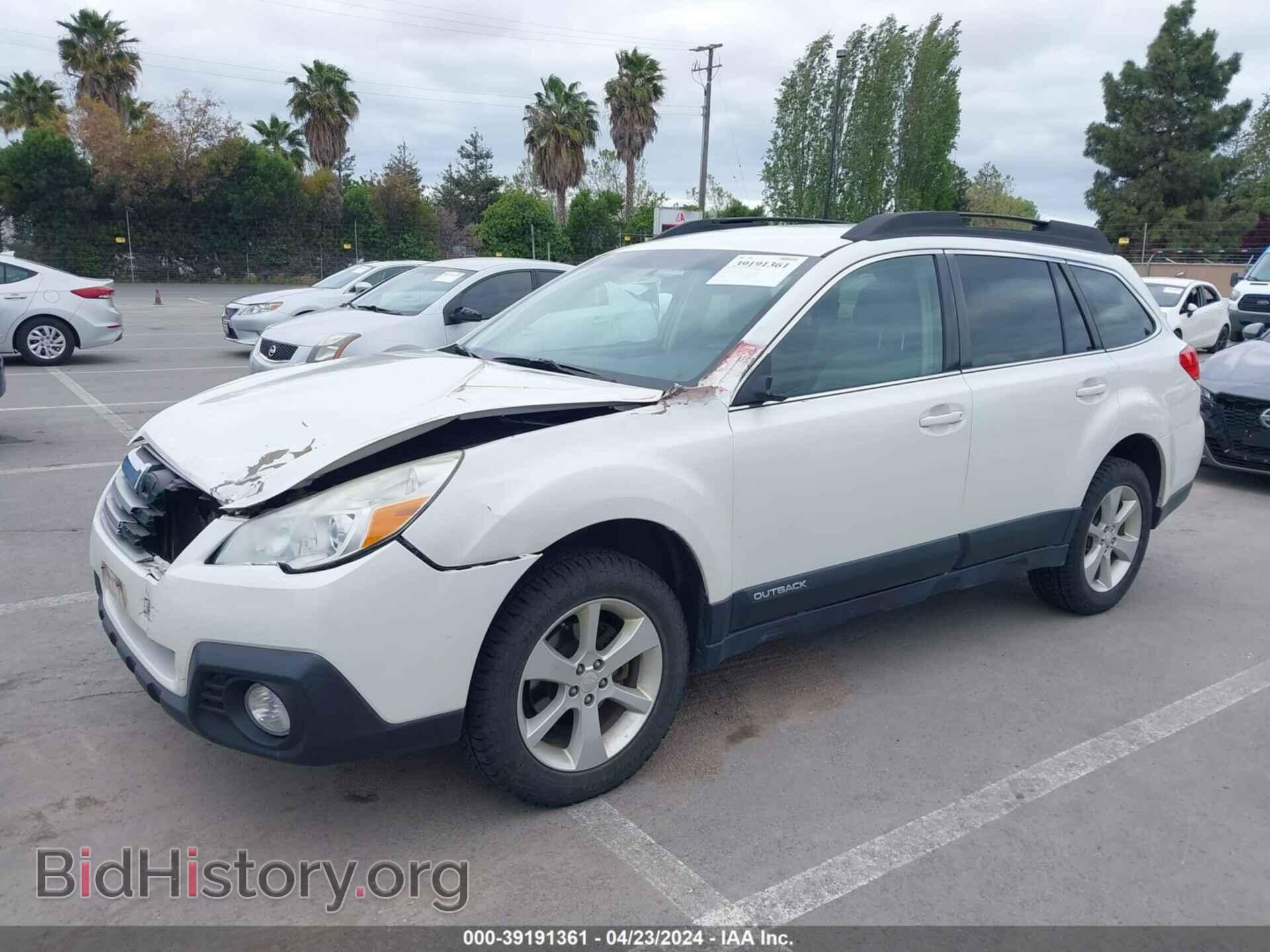 2014 SUBARU OUTBACK - VIN: 4S4BRBCC8E3259384 - Фото 2
