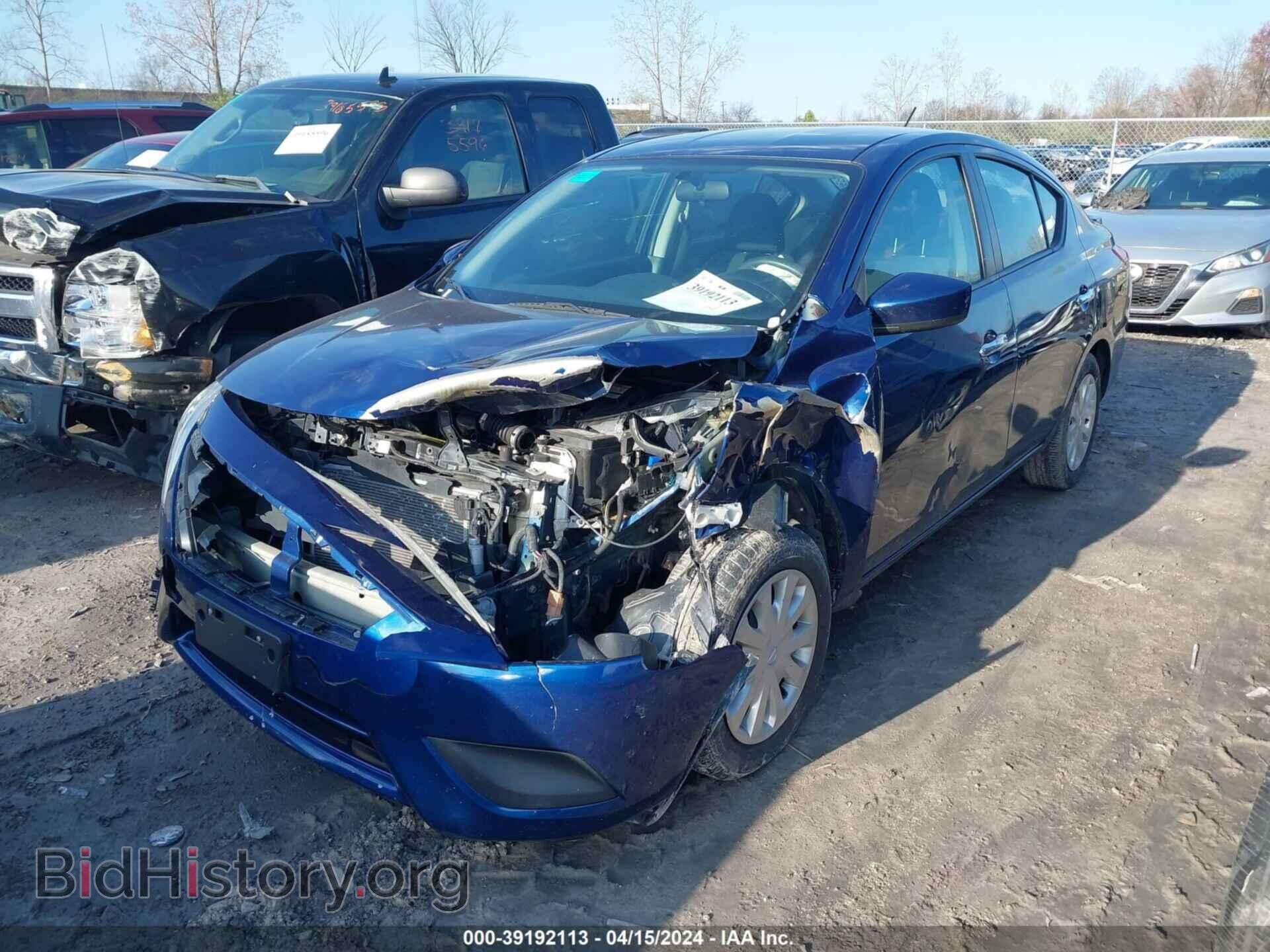 2019 NISSAN VERSA - VIN: 3N1CN7AP3KL855335 - Фото 2
