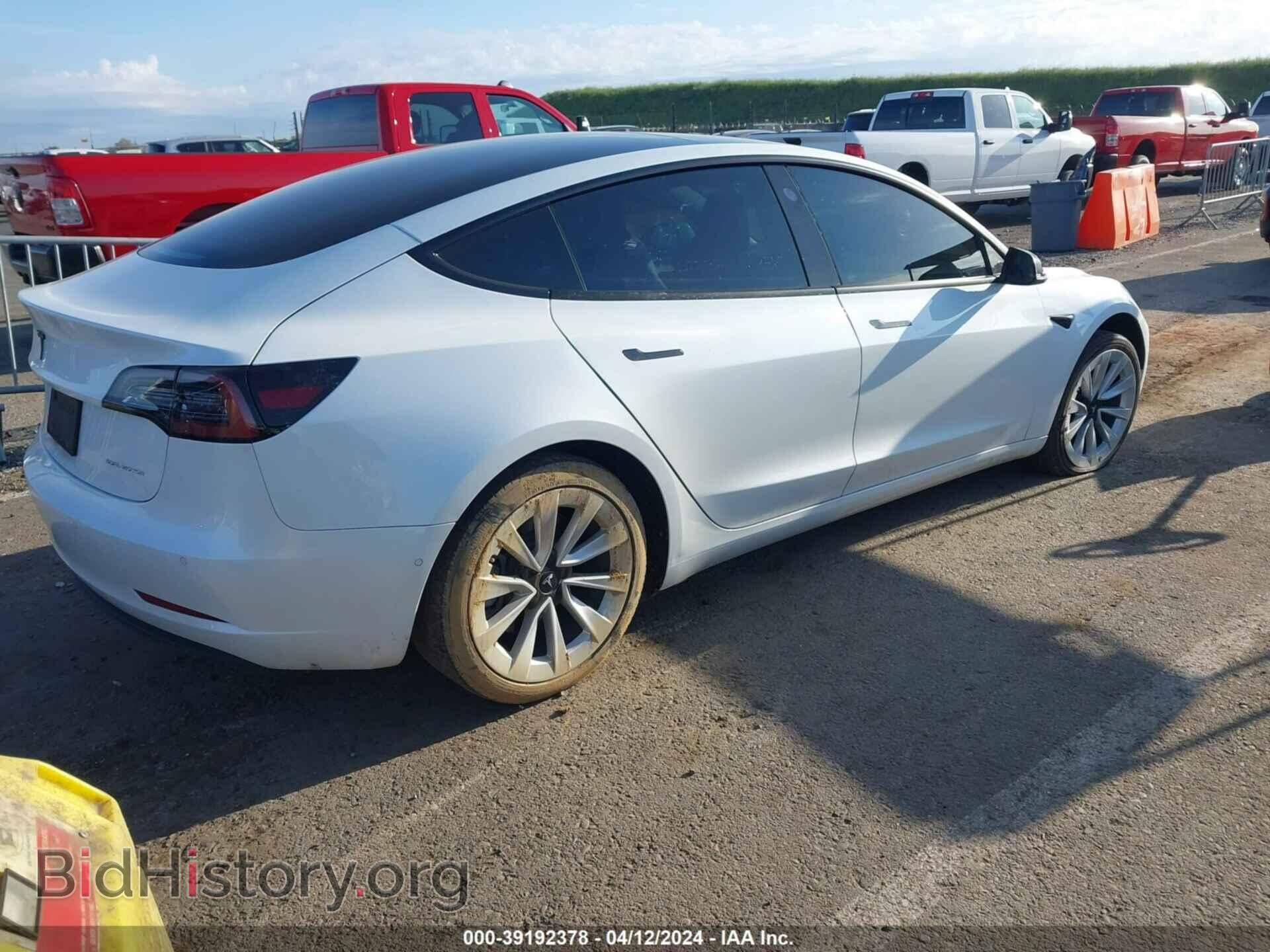 2022 TESLA MODEL 3 - VIN: 5YJ3E1EB5NF122196 - Фото 4