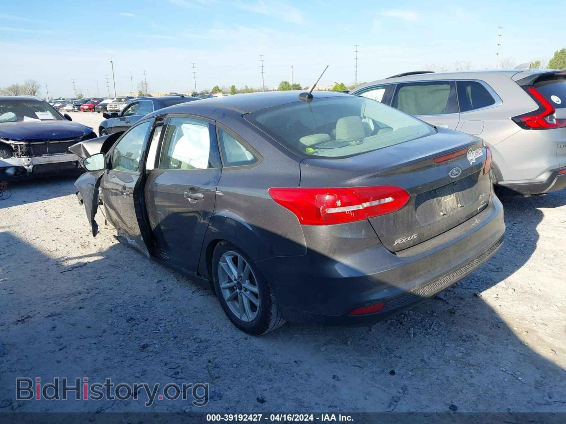 2016 FORD FOCUS - VIN: 1FADP3F2XGL274926 - Фото 3