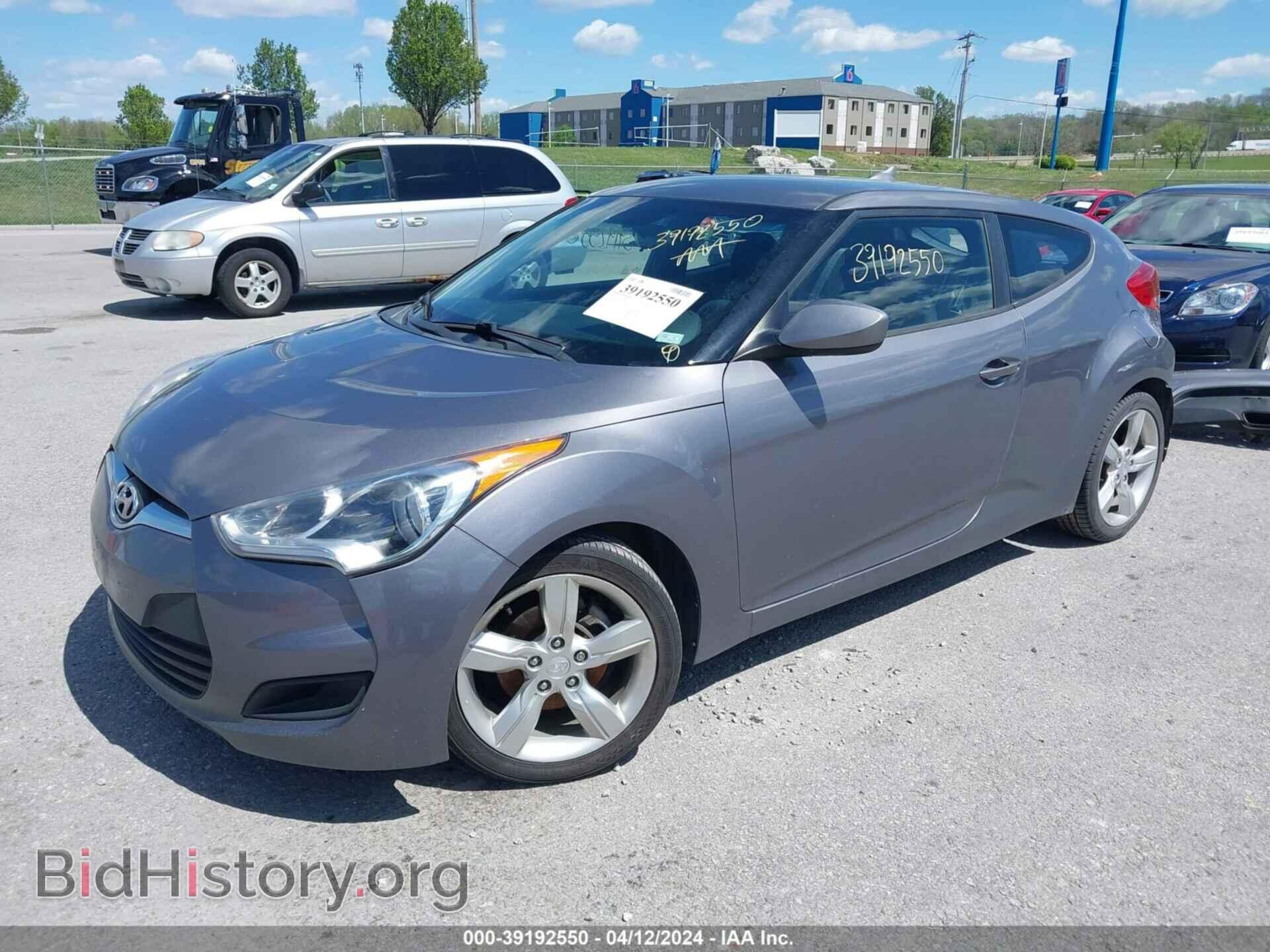 2012 HYUNDAI VELOSTER - VIN: KMHTC6AD5CU079795 - Фото 2