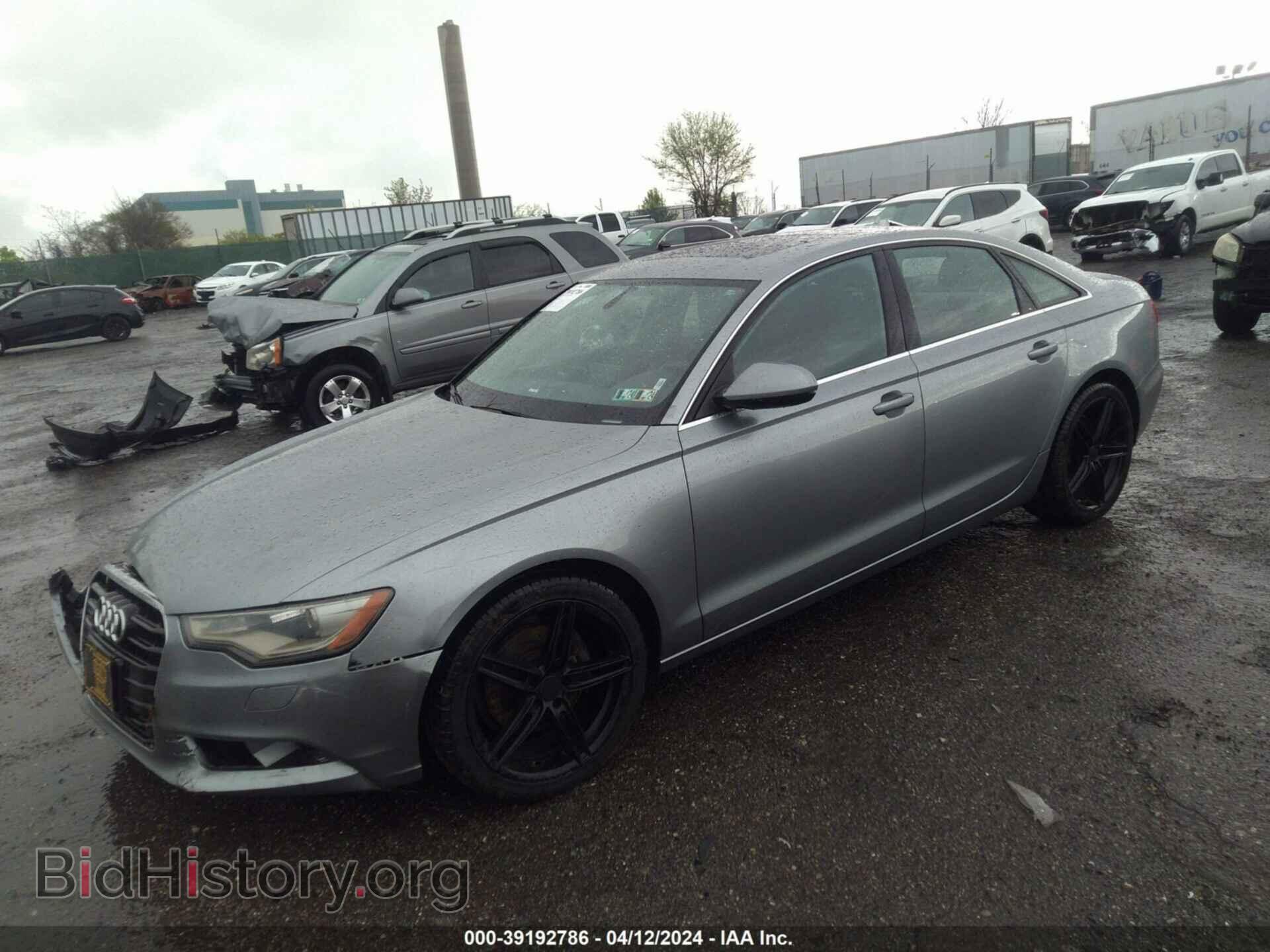 2013 AUDI A6 - VIN: WAUGFAFC5DN048006 - Фото 2