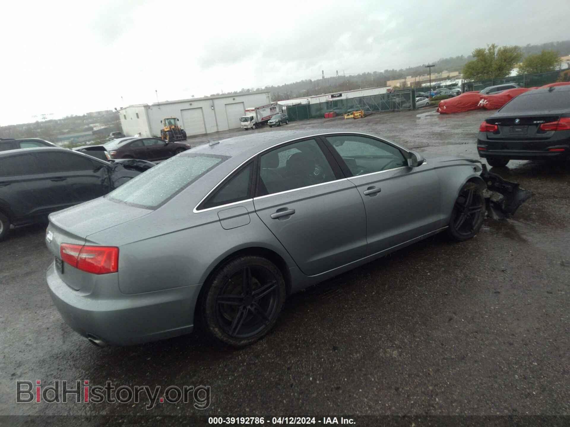 2013 AUDI A6 - VIN: WAUGFAFC5DN048006 - Фото 4