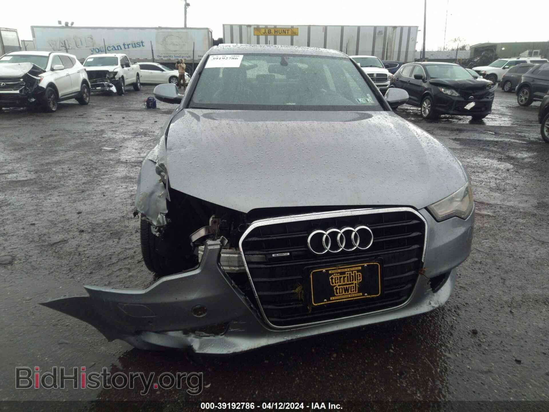 2013 AUDI A6 - VIN: WAUGFAFC5DN048006 - Фото 6