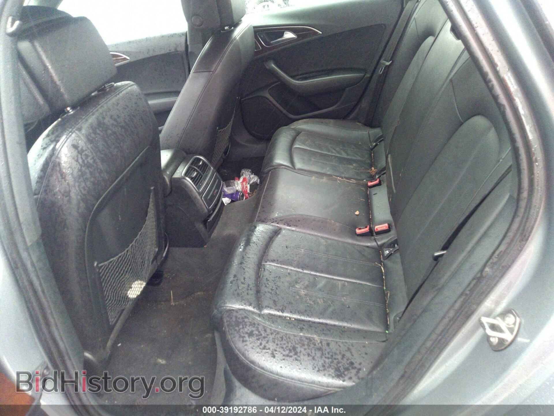 2013 AUDI A6 - VIN: WAUGFAFC5DN048006 - Фото 8