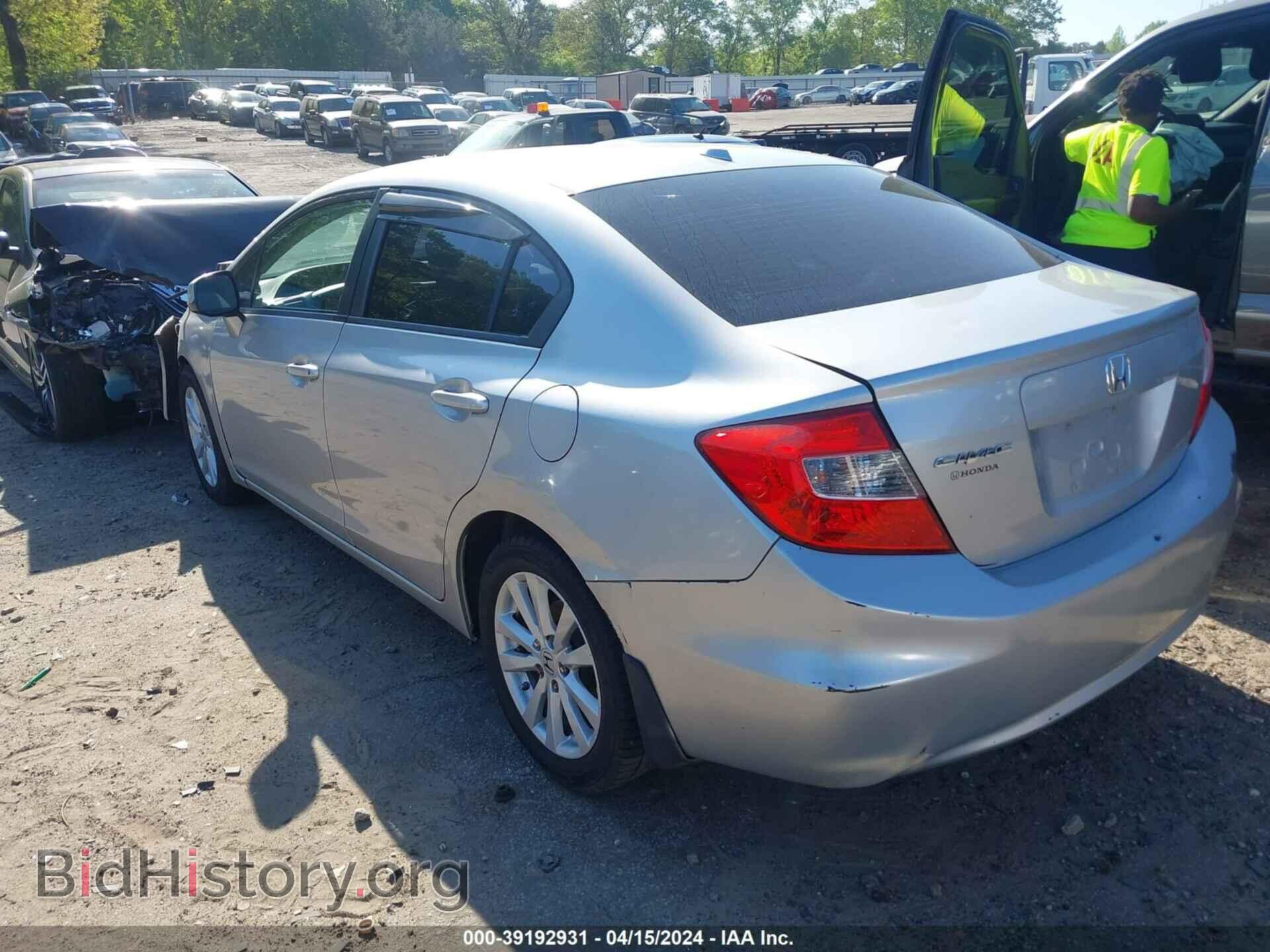 2012 HONDA CIVIC - VIN: 19XFB2F9XCE056562 - Фото 3