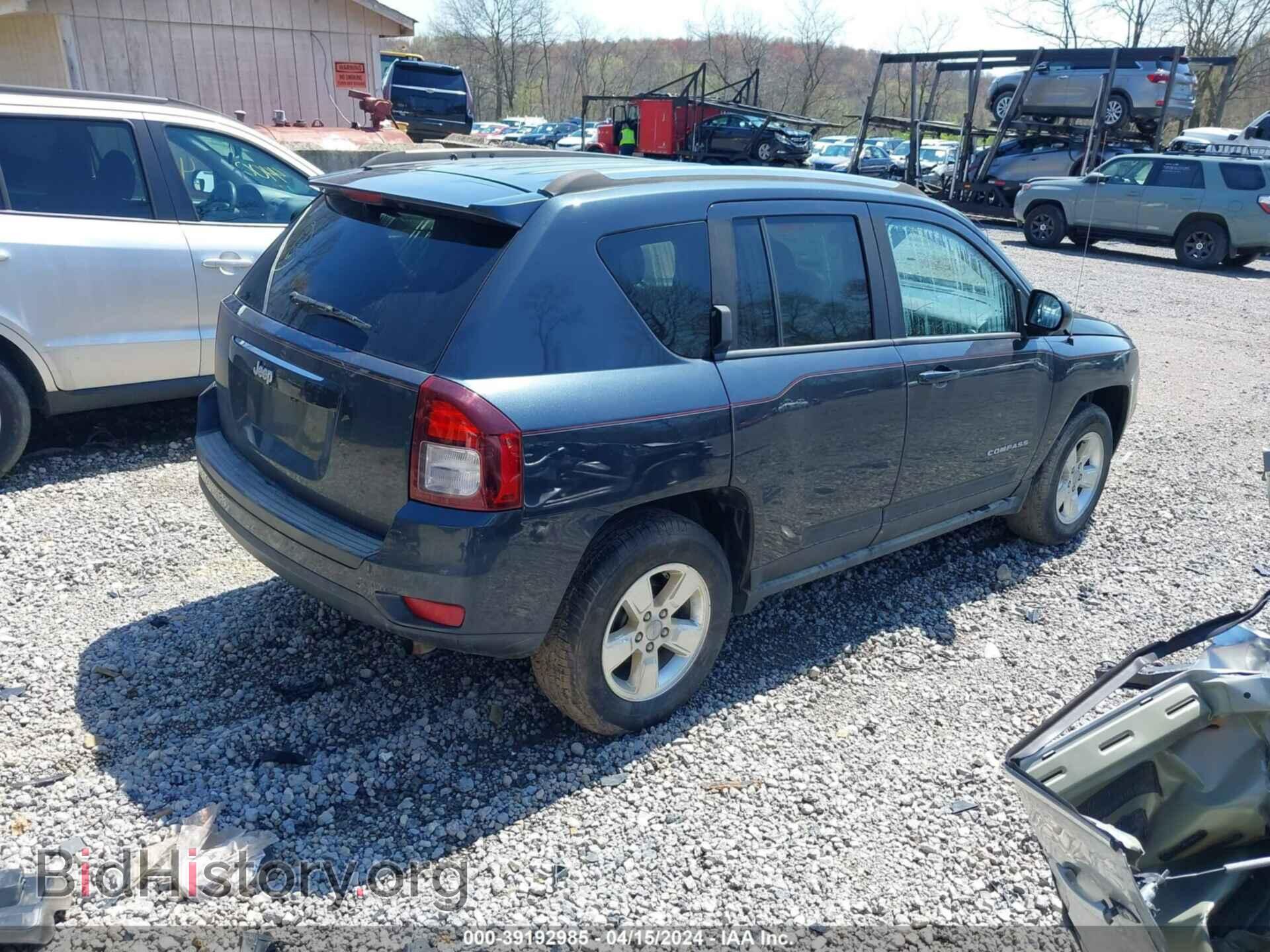 2014 JEEP COMPASS - VIN: 1C4NJCBAXED801092 - Фото 4
