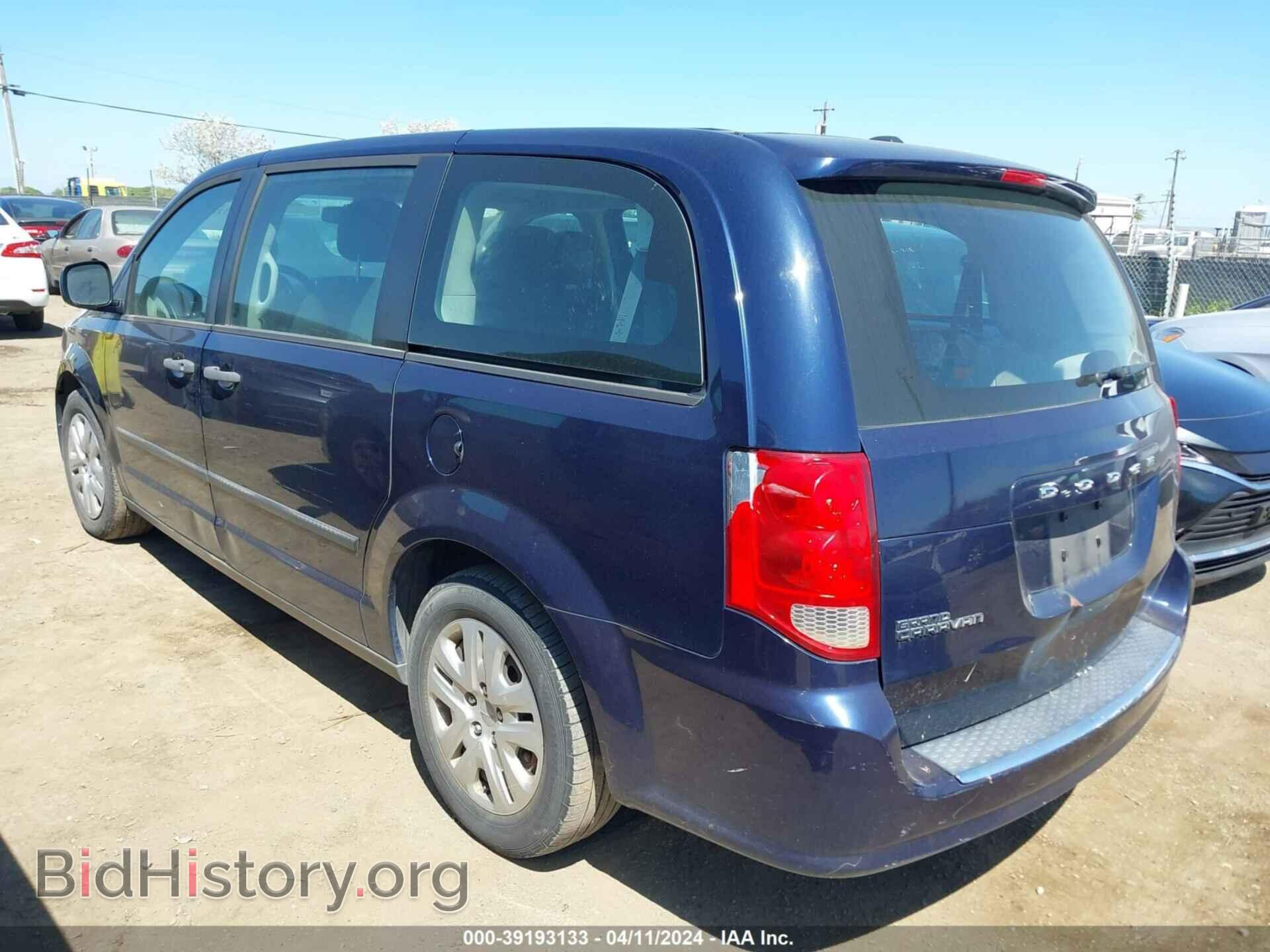 2016 DODGE GRAND CARAVAN - VIN: 2C4RDGBGXGR256404 - Фото 3