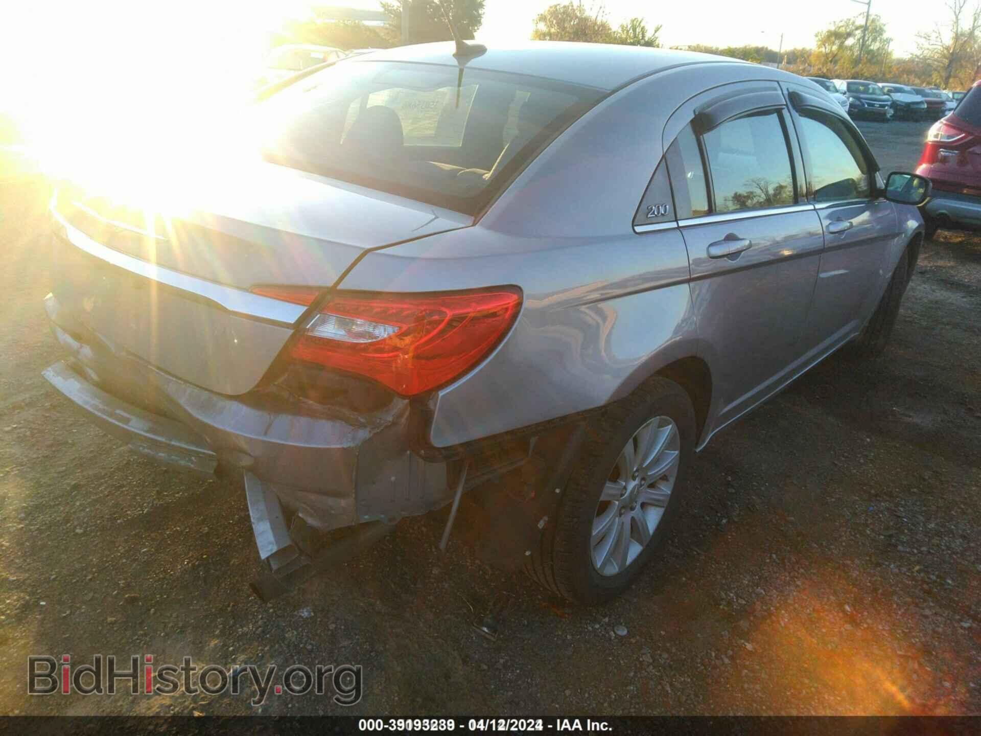 2013 CHRYSLER 200 - VIN: 1C3CCBBBXDN546039 - Фото 4
