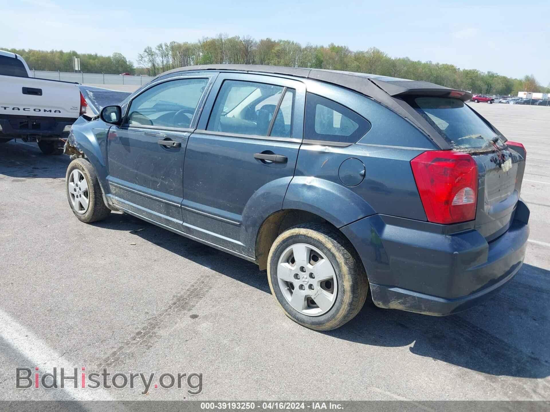 2007 DODGE CALIBER - VIN: 1B3HB28B67D549527 - Фото 3