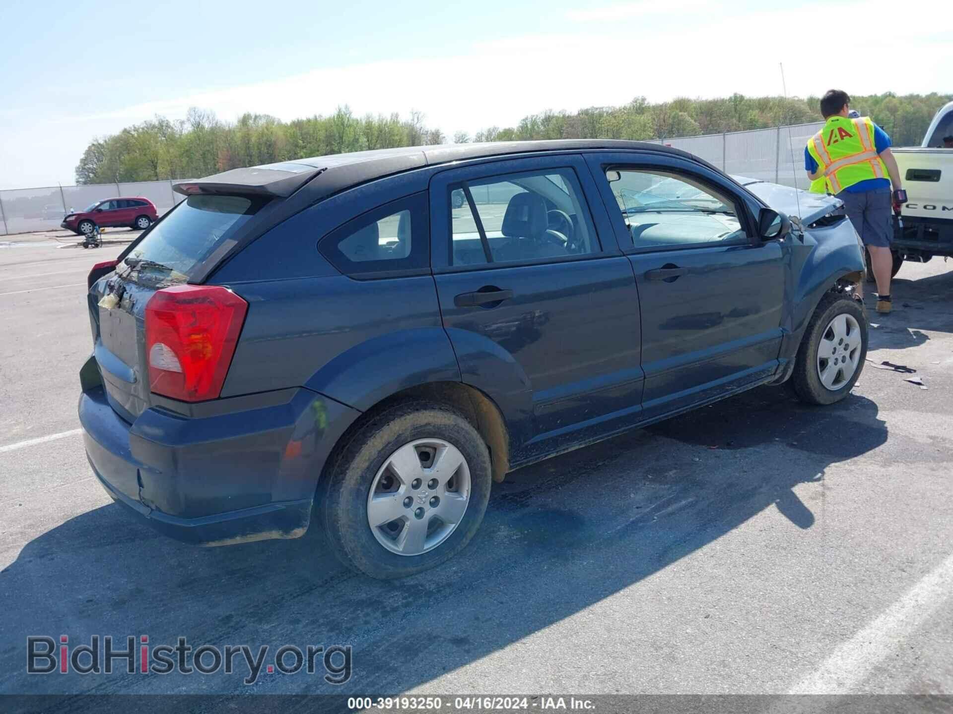 2007 DODGE CALIBER - VIN: 1B3HB28B67D549527 - Фото 4