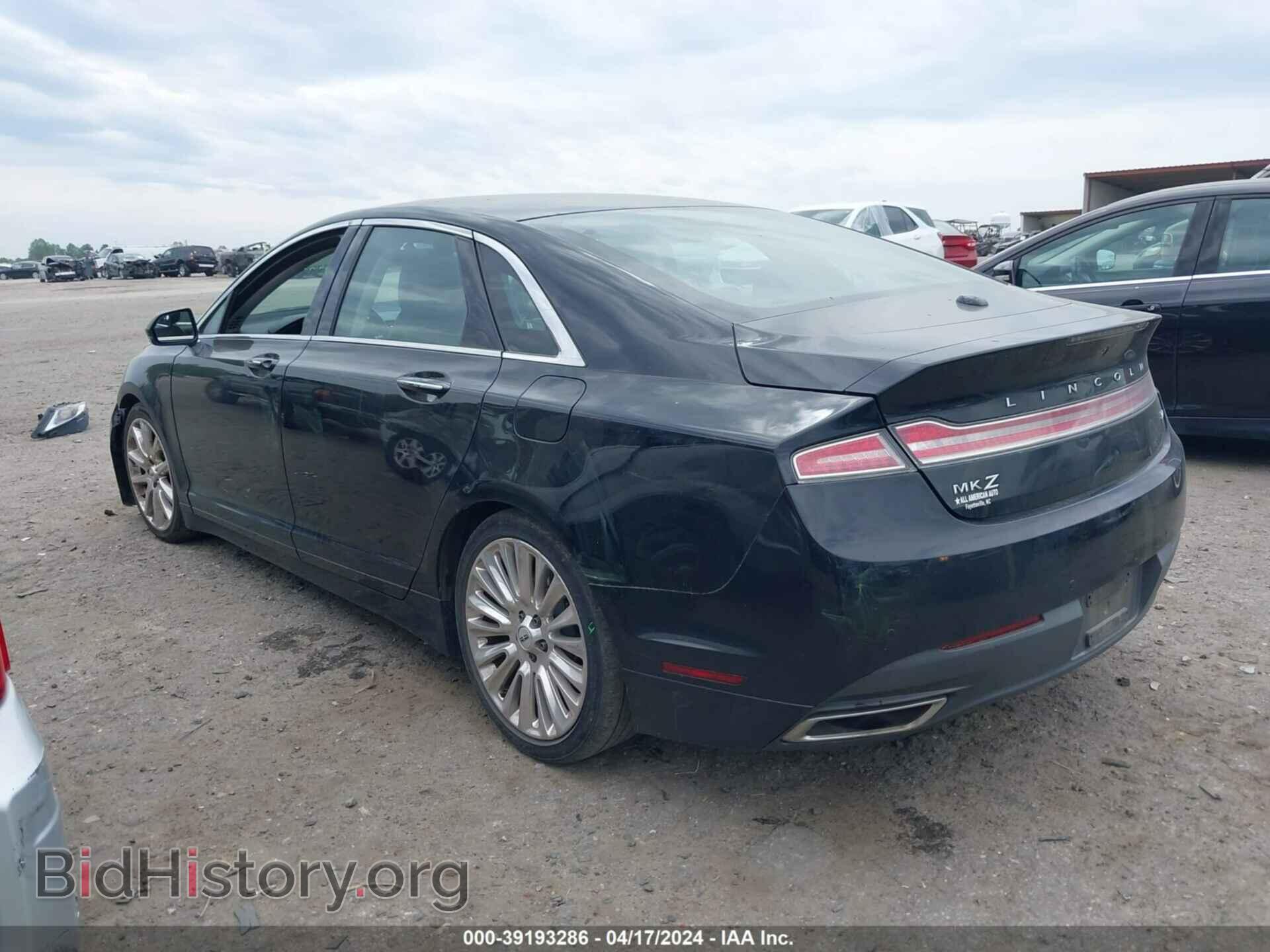 2016 LINCOLN MKZ - VIN: 3LN6L2GK5GR603682 - Фото 3