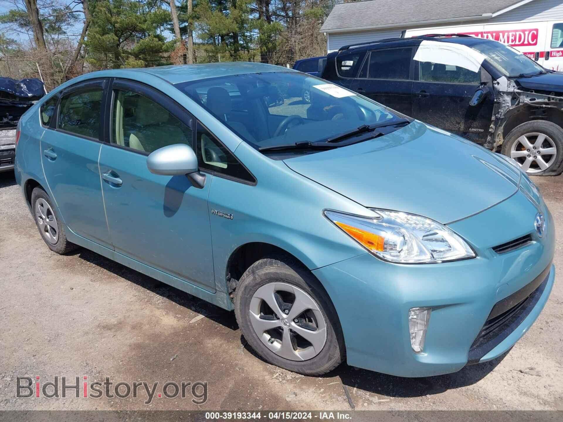 Фотография JTDKN3DU4E1746655 - TOYOTA PRIUS 2014