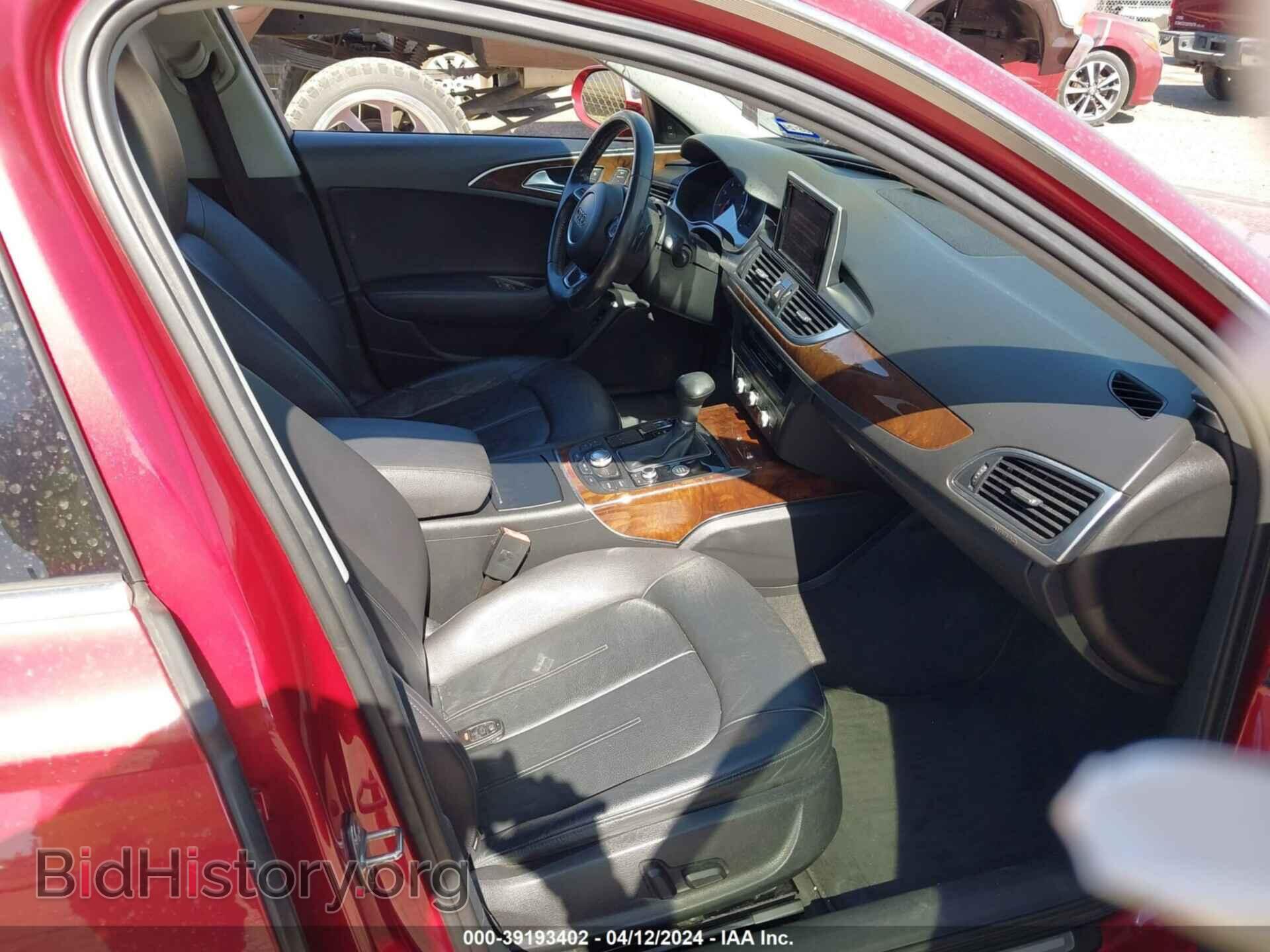 2012 AUDI A6 - VIN: WAUDFAFC3CN144590 - Фото 5