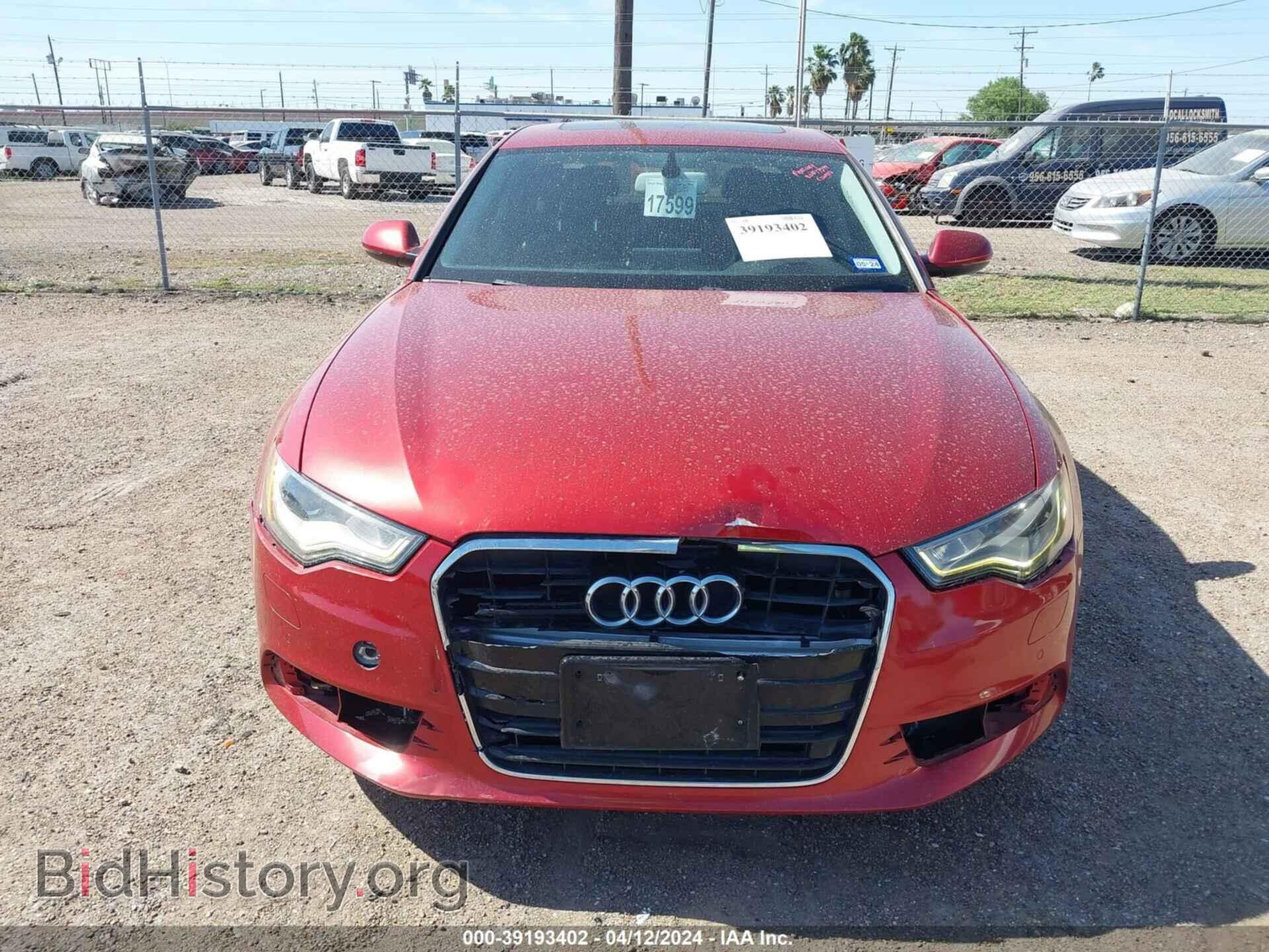 2012 AUDI A6 - VIN: WAUDFAFC3CN144590 - Фото 6