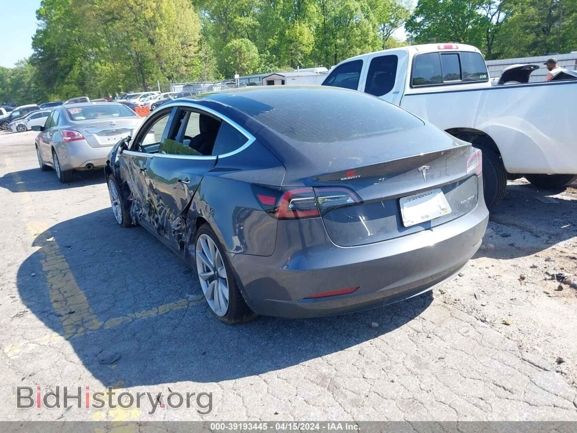 2020 TESLA MODEL 3 - VIN: 5YJ3E1EB5LF646591 - Фото 3