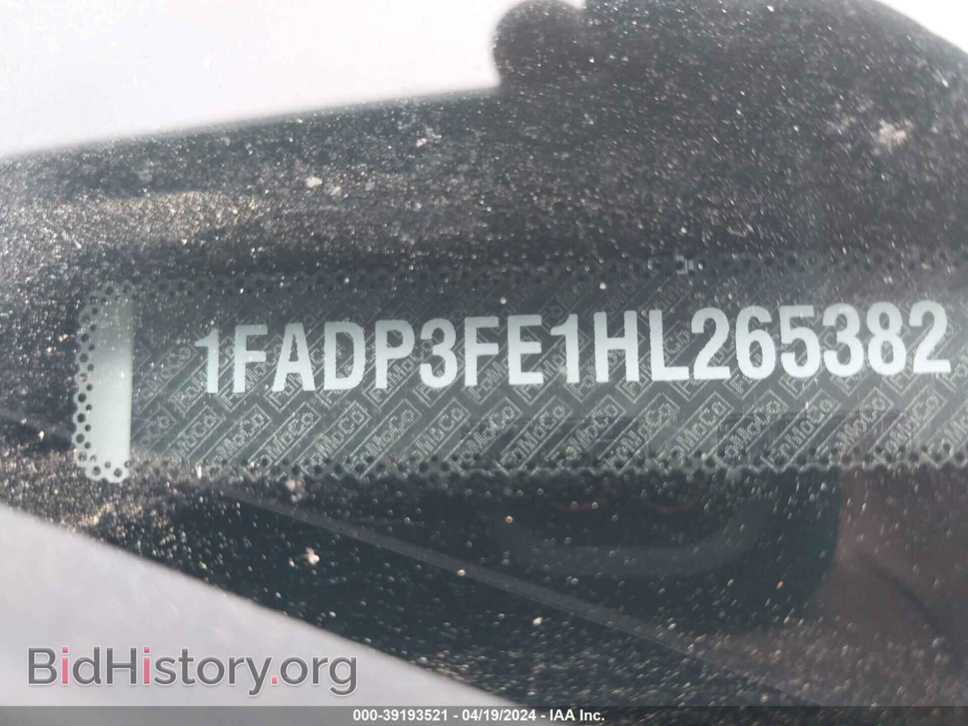 2017 FORD FOCUS - VIN: 1FADP3FE1HL265382 - Фото 9