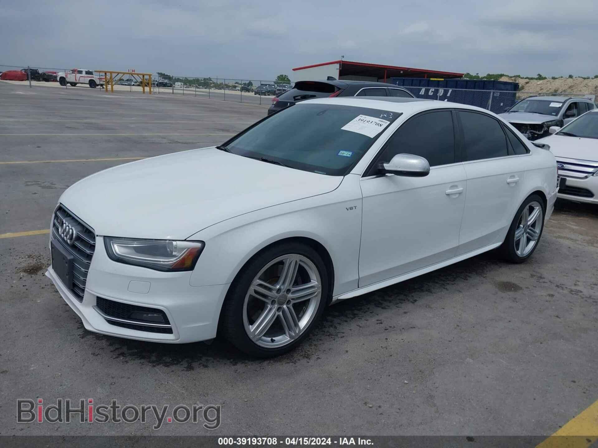 2013 AUDI S4 - VIN: WAUBGAFL5DA061529 - Фото 2