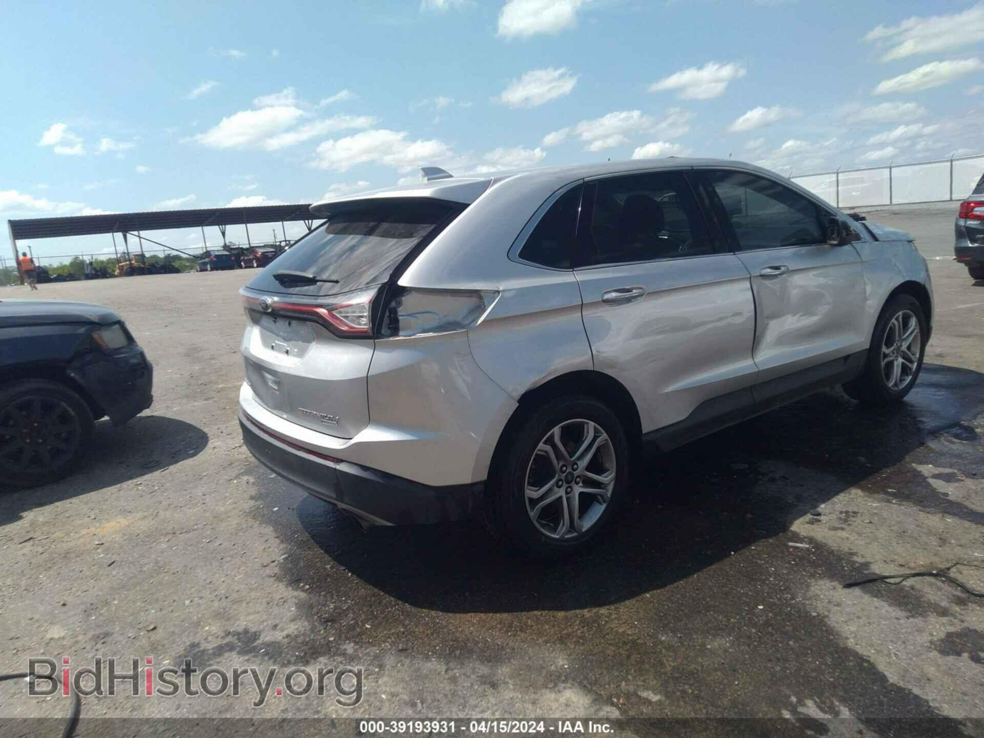 2016 FORD EDGE - VIN: 2FMPK3K98GBB13401 - Photo 4