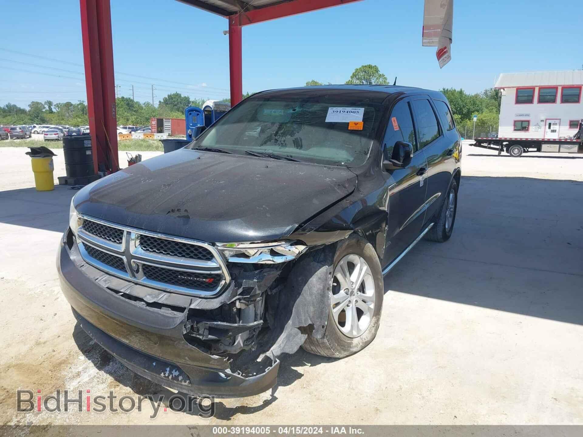 2013 DODGE DURANGO - VIN: 1C4RDHAG4DC692435 - Photo 2
