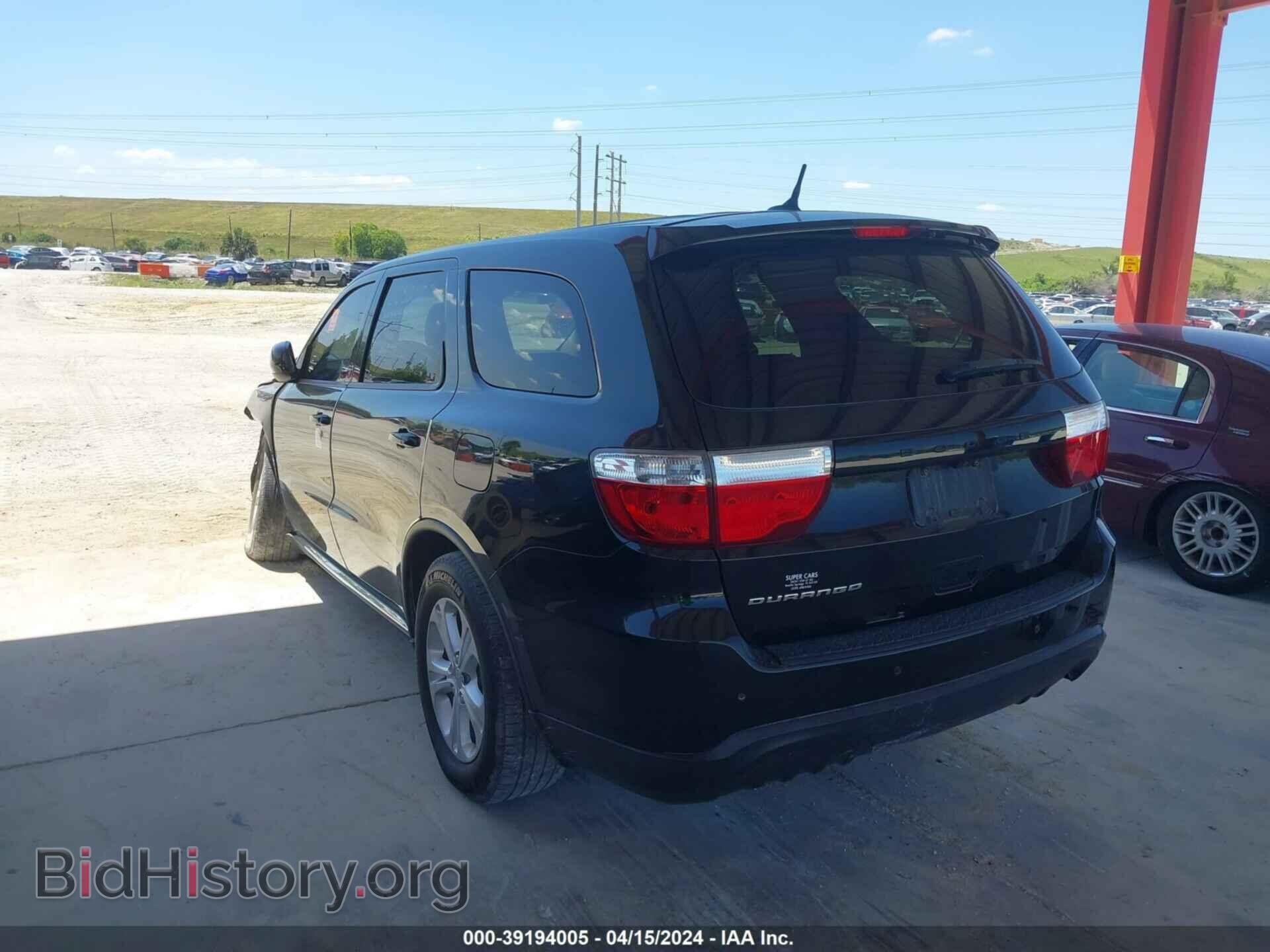 2013 DODGE DURANGO - VIN: 1C4RDHAG4DC692435 - Photo 3