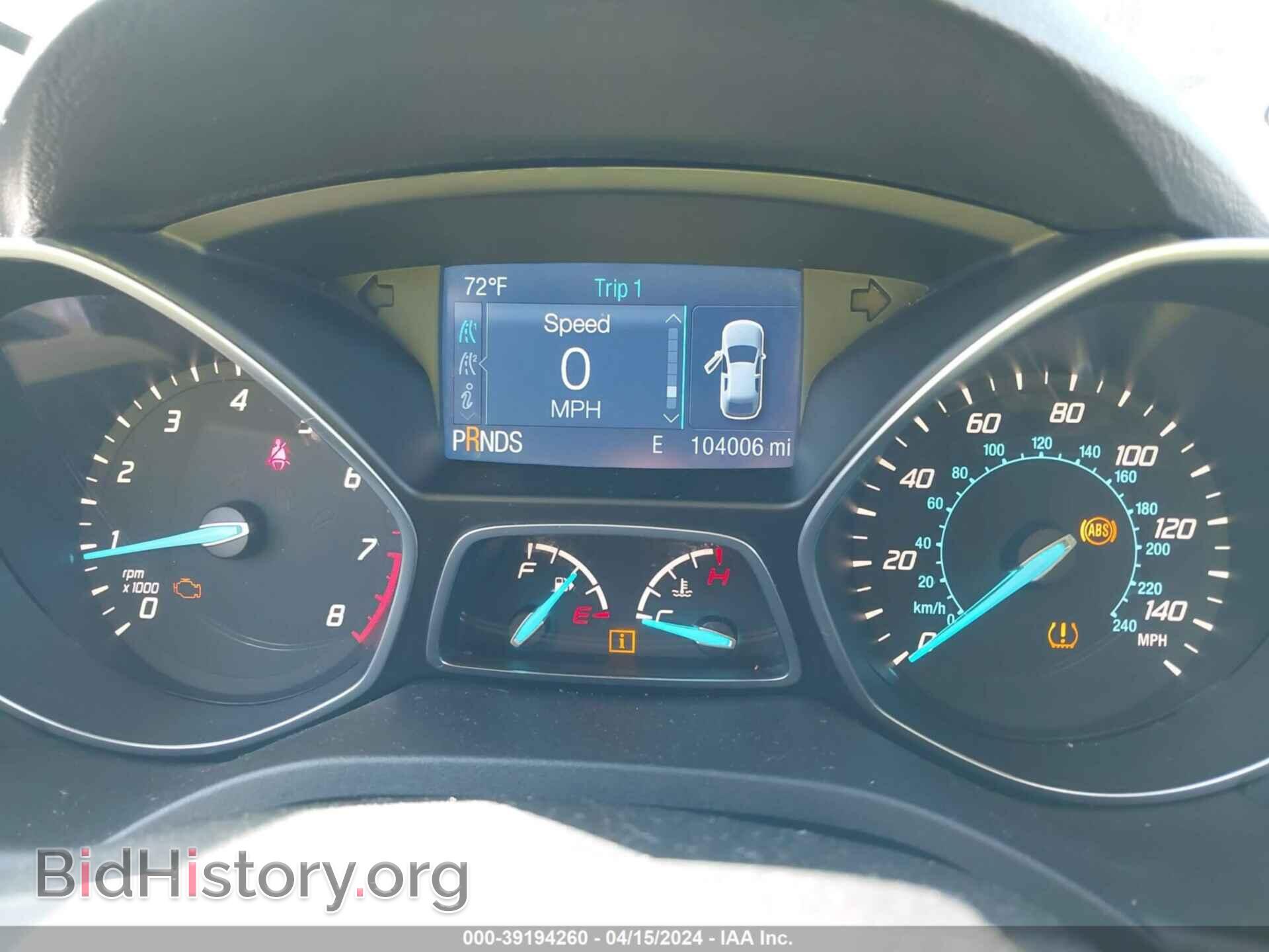 2014 FORD ESCAPE - VIN: 1FMCU0GX5EUC44193 - Фото 7