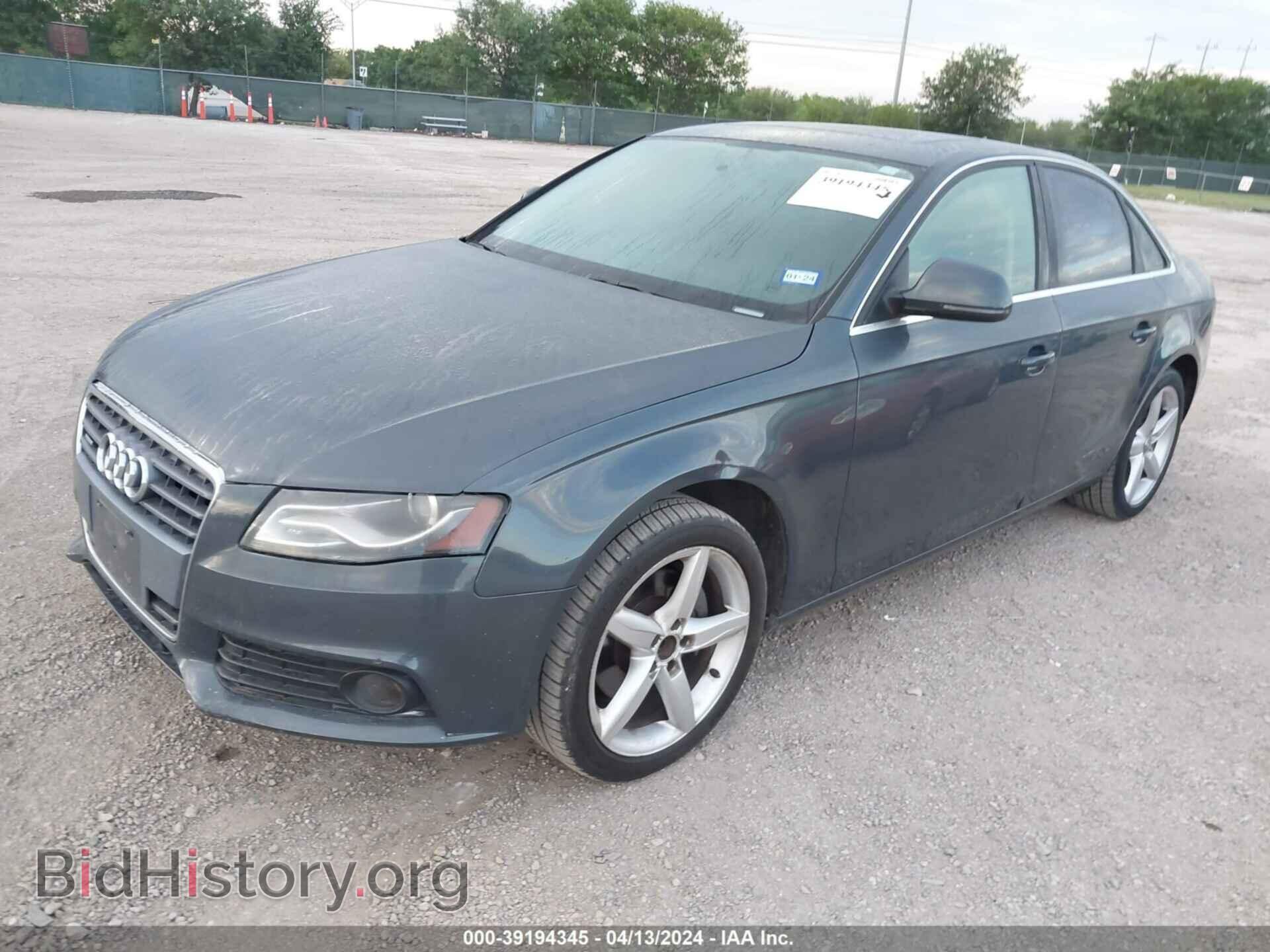 2009 AUDI A4 - VIN: WAUMF78K99N049578 - Фото 2