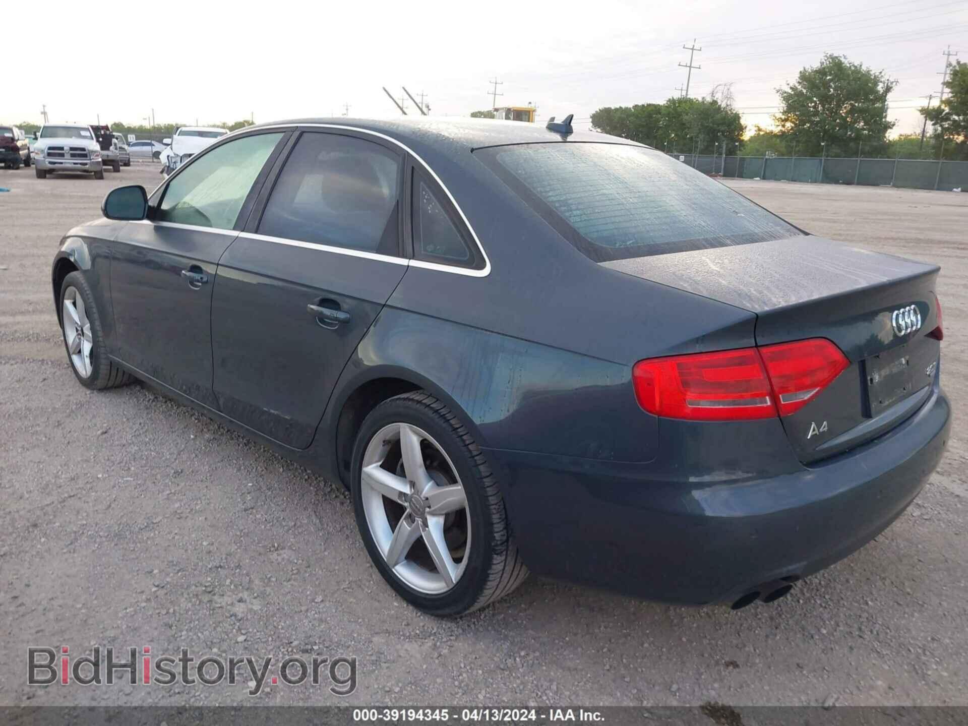 2009 AUDI A4 - VIN: WAUMF78K99N049578 - Фото 3