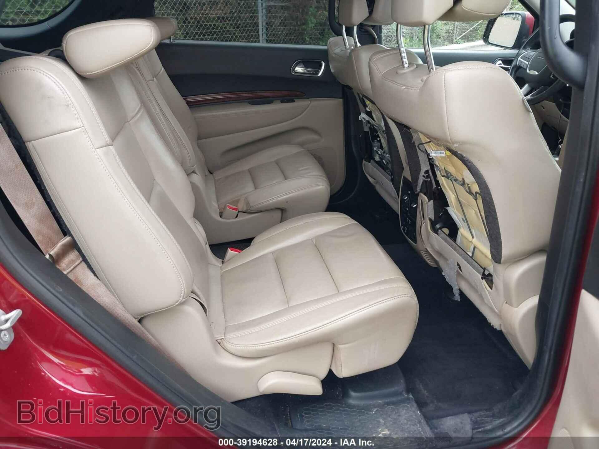 2014 DODGE DURANGO - VIN: 1C4RDHDG0EC476899 - Photo 8