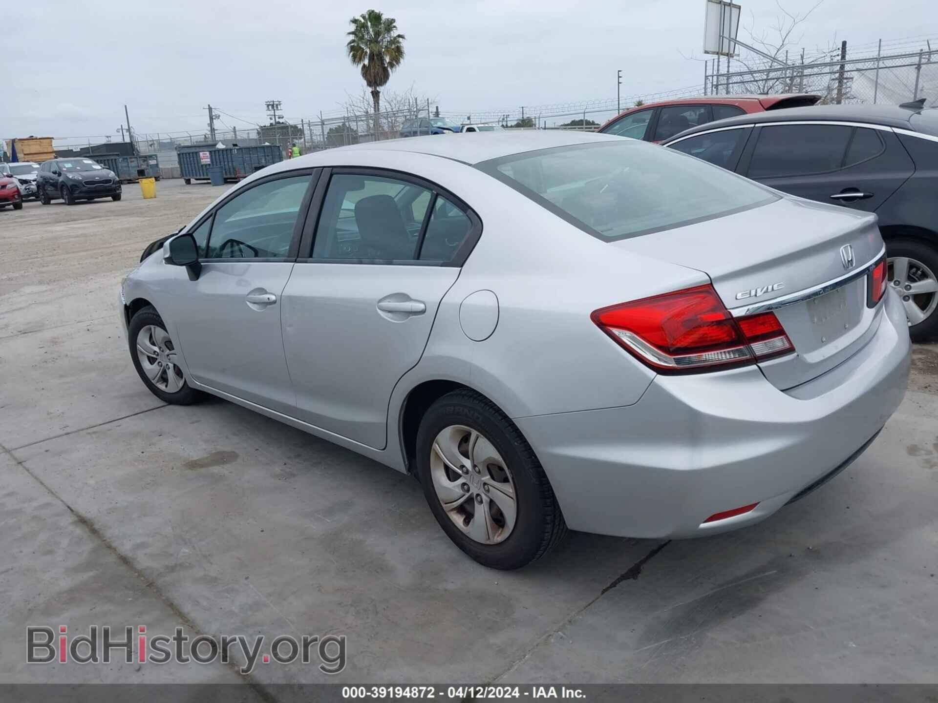 2013 HONDA CIVIC - VIN: 19XFB2F57DE211034 - Фото 3