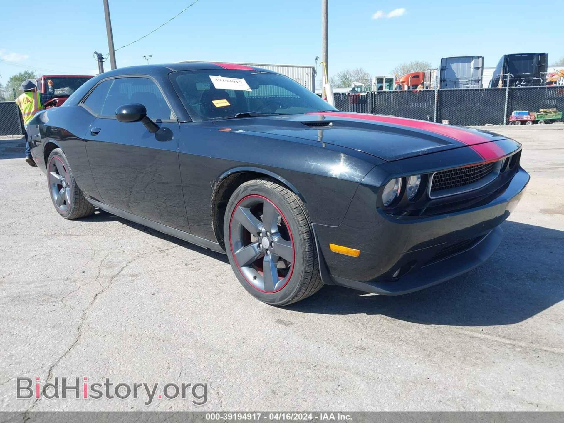 Photo 2C3CDYAG2CH294839 - DODGE CHALLENGER 2012