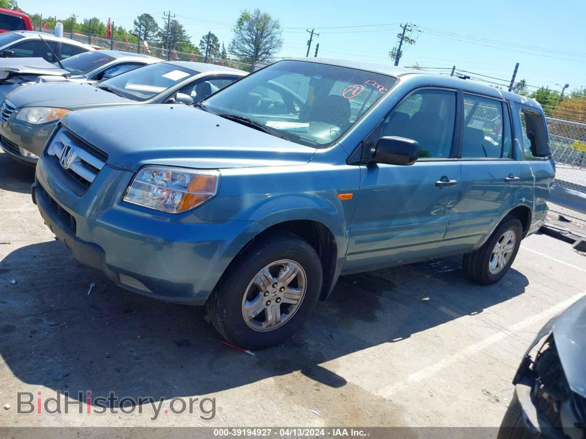2006 HONDA PILOT - VIN: 5FNYF28106B052202 - Фото 2
