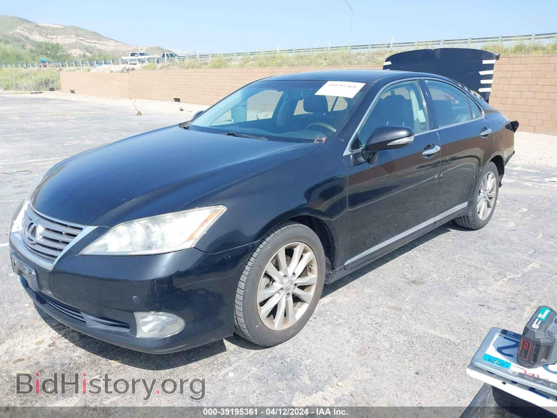 2011 LEXUS ES 350 - VIN: JTHBK1EG3B2459687 - Фото 2