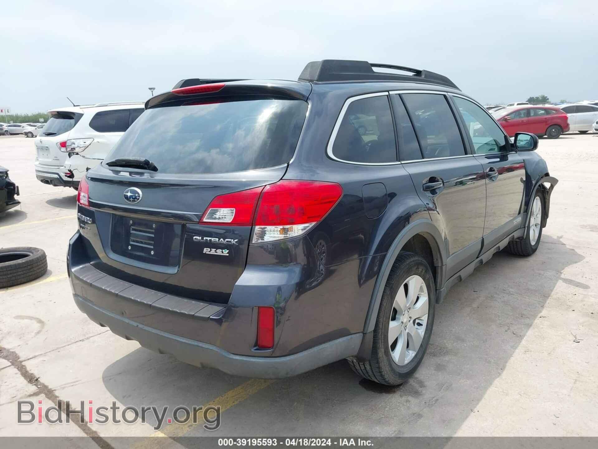 2011 SUBARU OUTBACK - VIN: 4S4BRBCC8B3341918 - Фото 4
