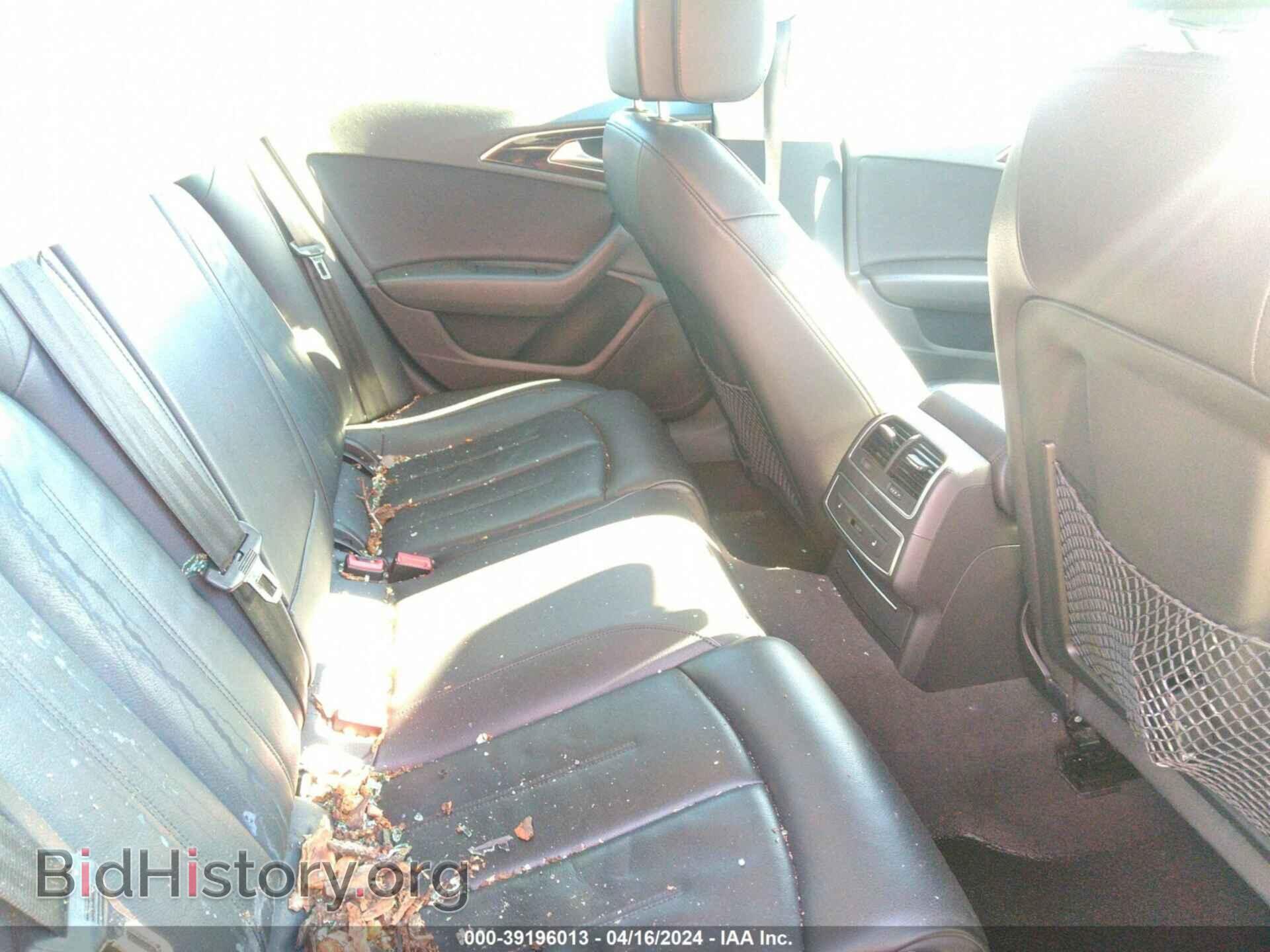 2013 AUDI A6 - VIN: WAUGFAFC2DN022267 - Фото 8