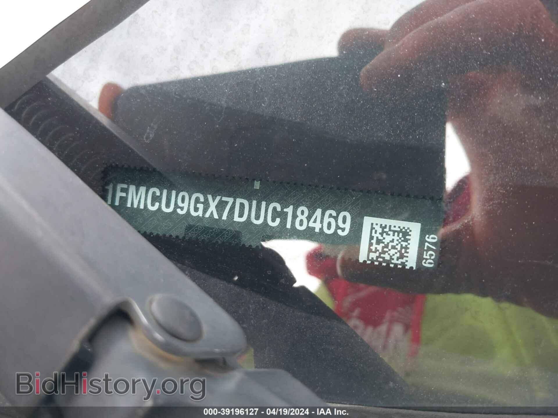 2013 FORD ESCAPE - VIN: 1FMCU9GX7DUC18469 - Фото 12