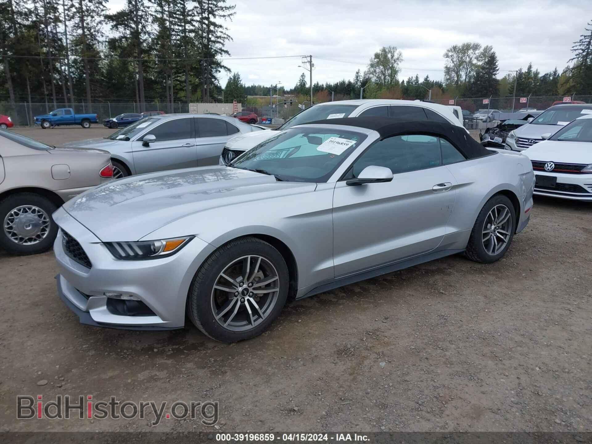 2016 FORD MUSTANG - VIN: 1FATP8UH4G5324112 - Фото 2