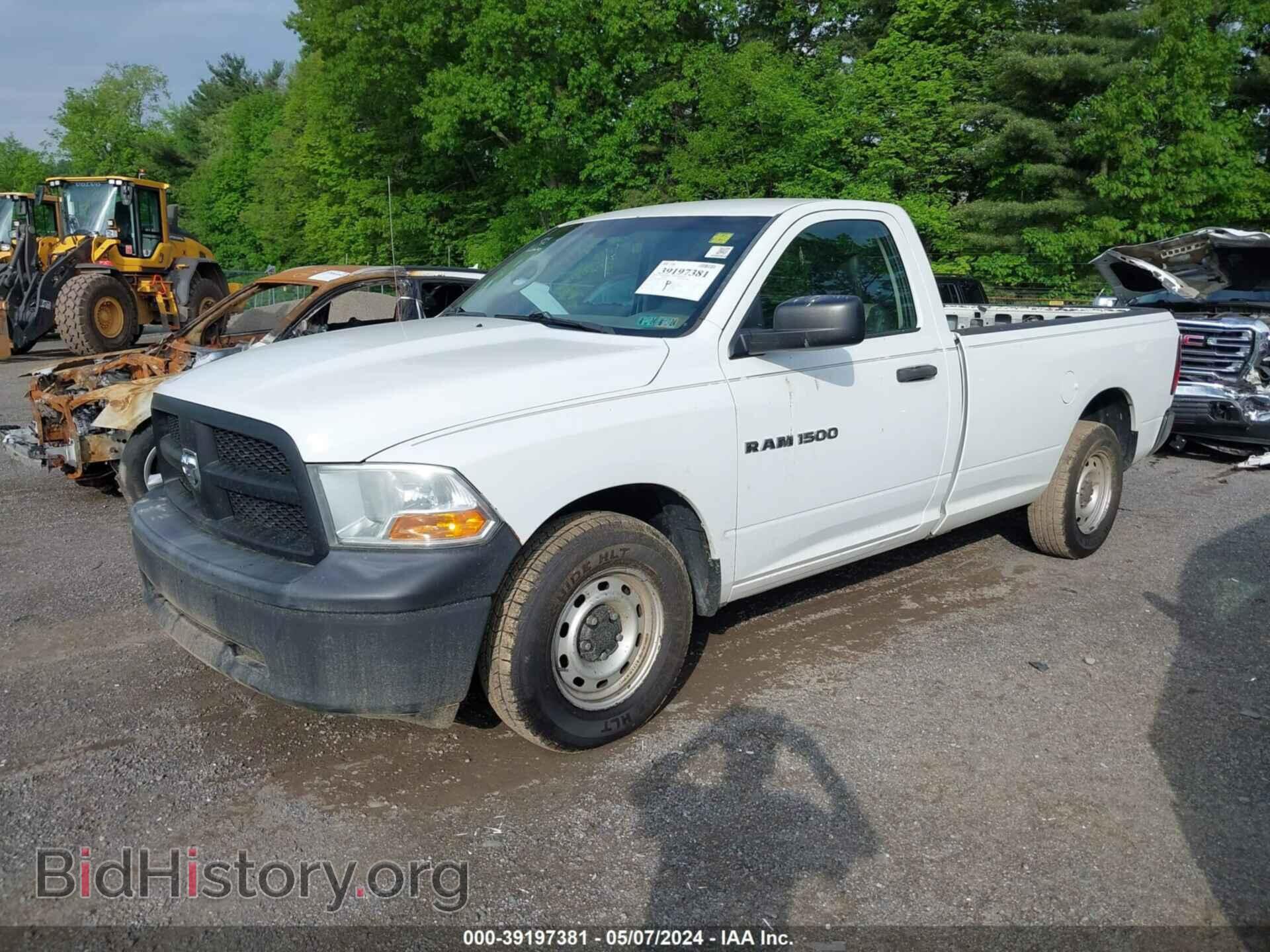 2012 RAM 1500 - VIN: 3C6JD6DK0CG204182 - Фото 2