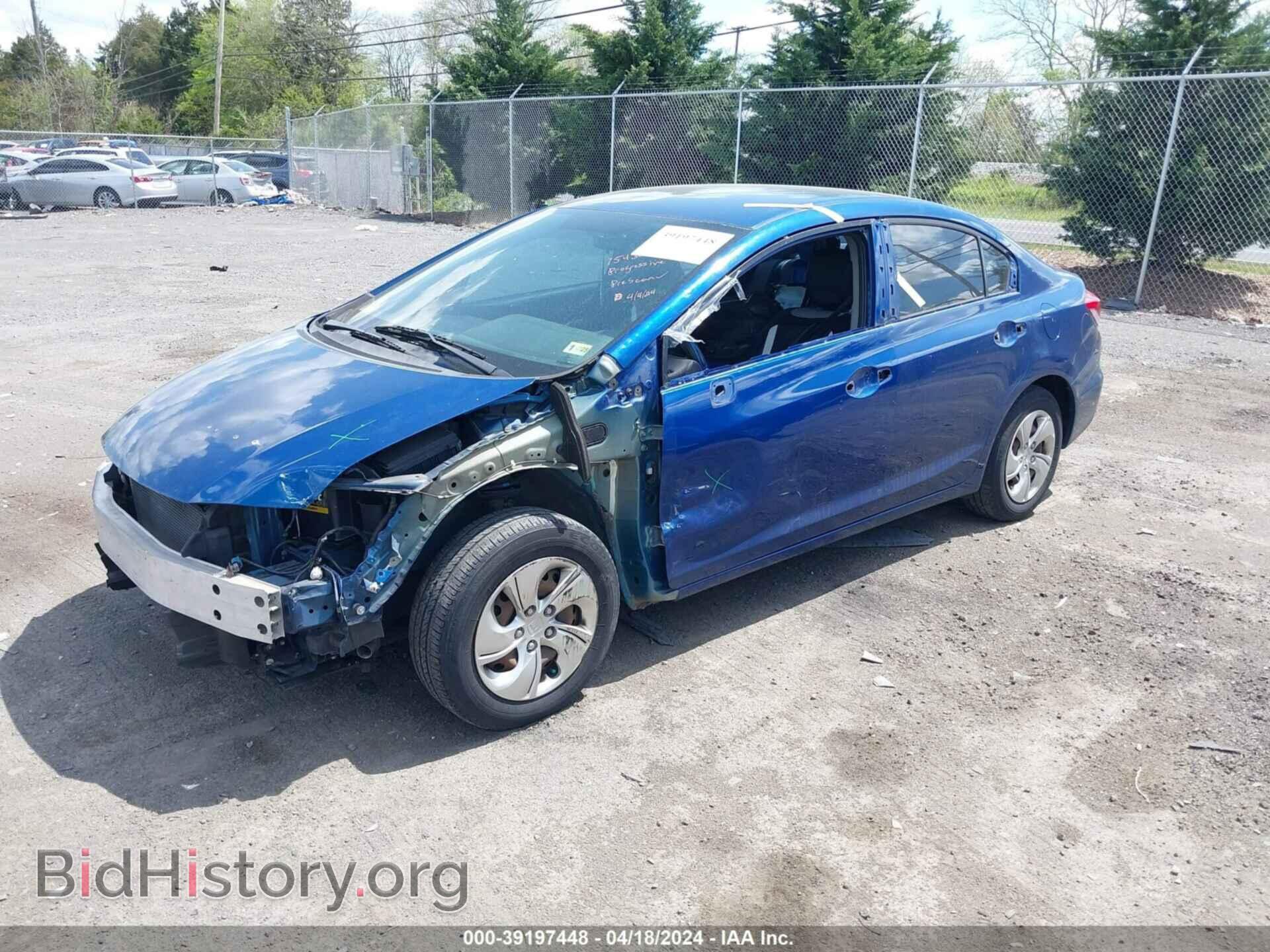 2015 HONDA CIVIC - VIN: 19XFB2F53FE018253 - Photo 2