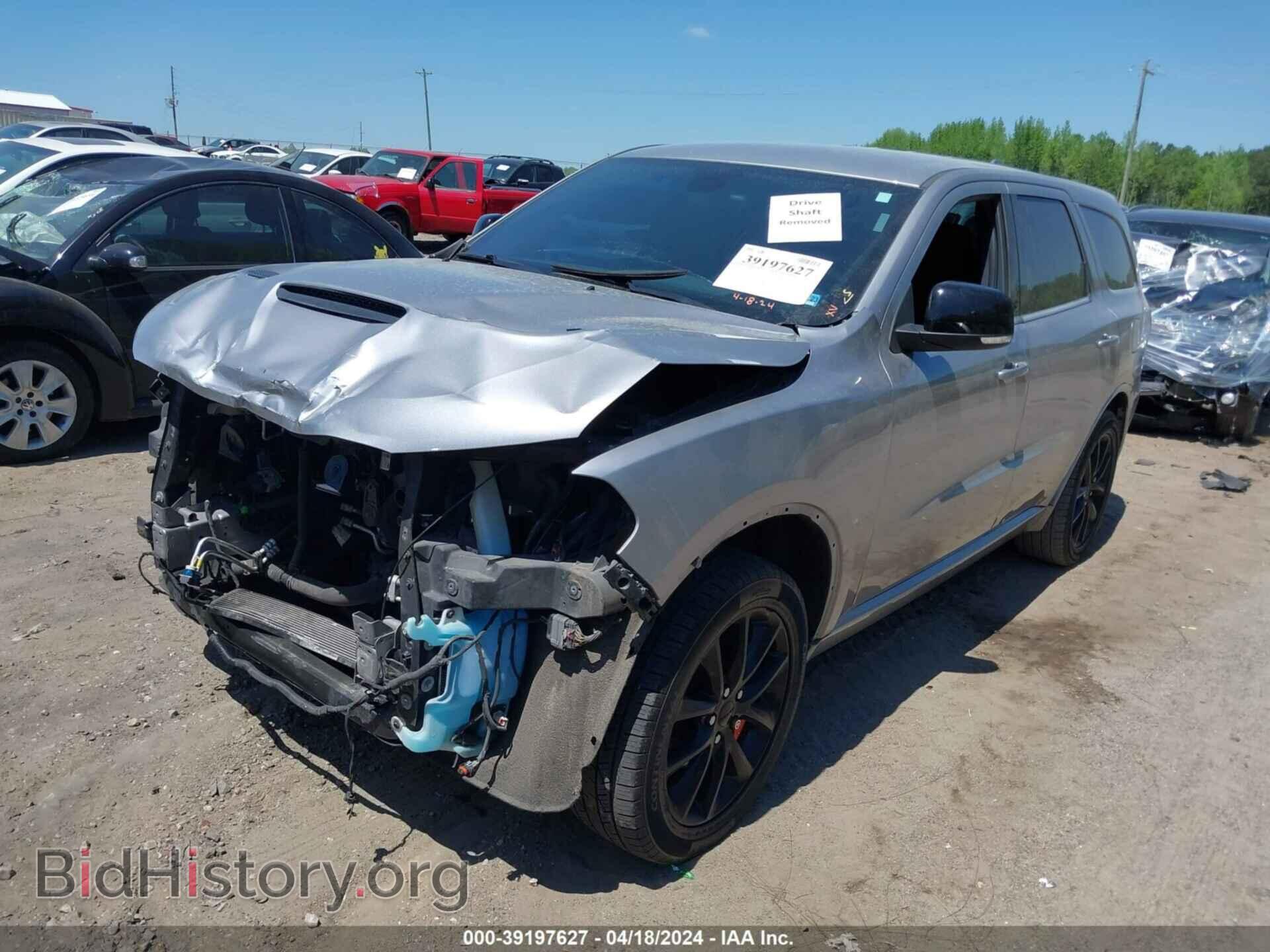 2018 DODGE DURANGO - VIN: 1C4RDJDG8JC219197 - Фото 2
