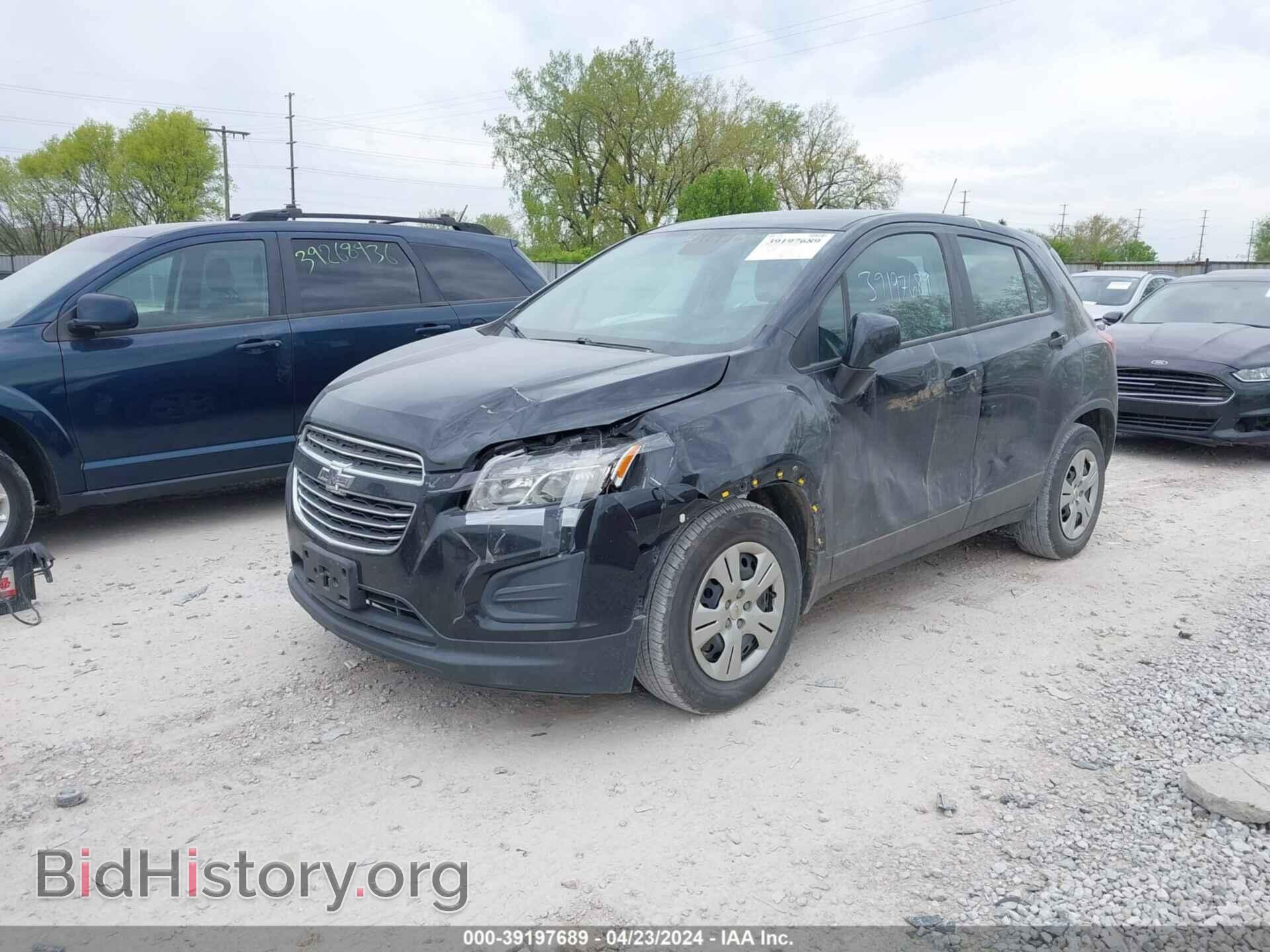2015 CHEVROLET TRAX - VIN: KL7CJKSB7FB087474 - Фото 2