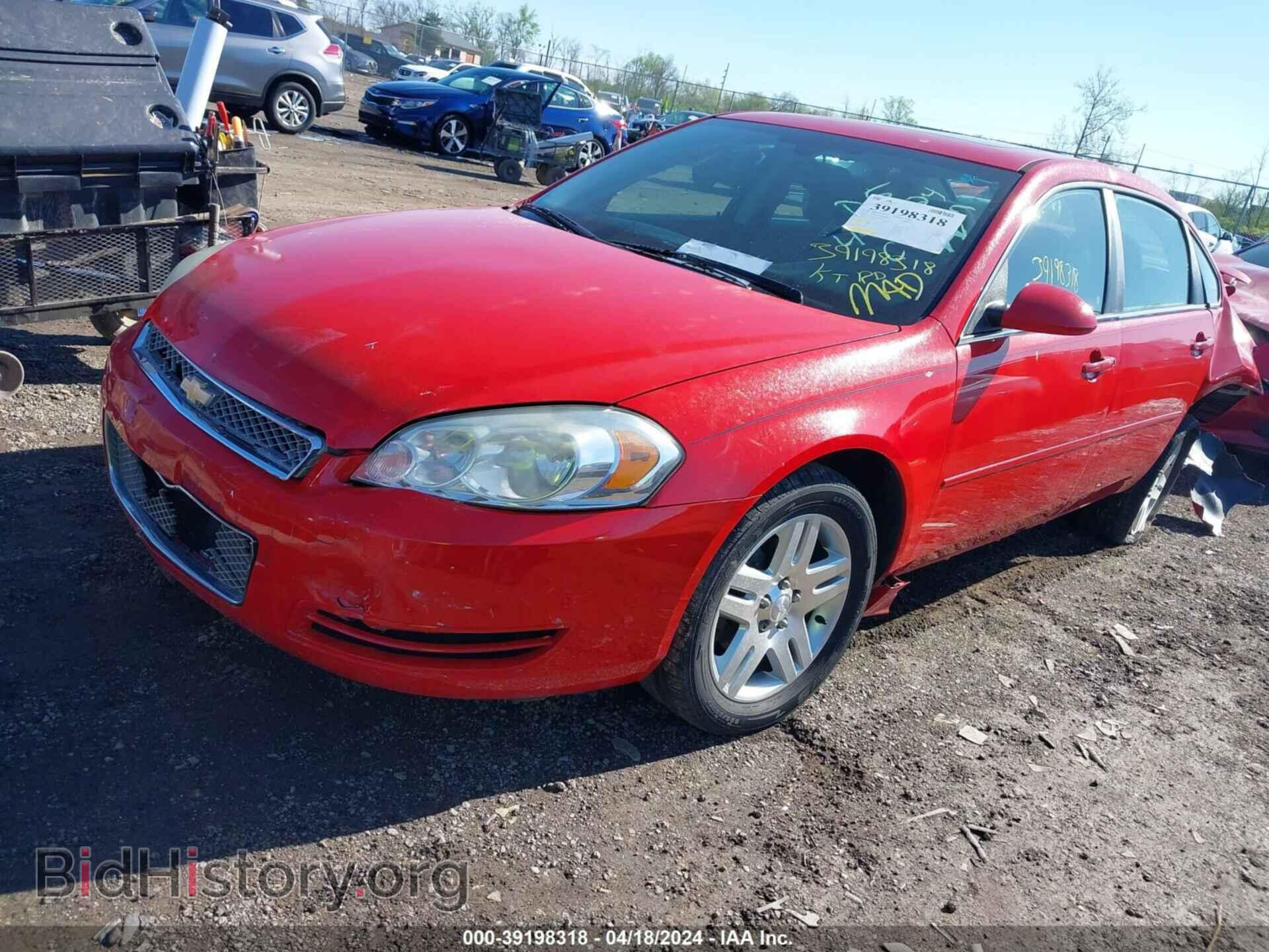 2013 CHEVROLET IMPALA - VIN: 2G1WG5E34D1186697 - Фото 2