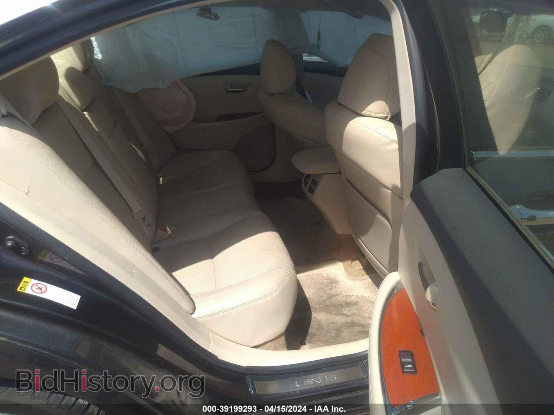 2011 LEXUS ES 350 - VIN: JTHBK1EG5B2425363 - Фото 8